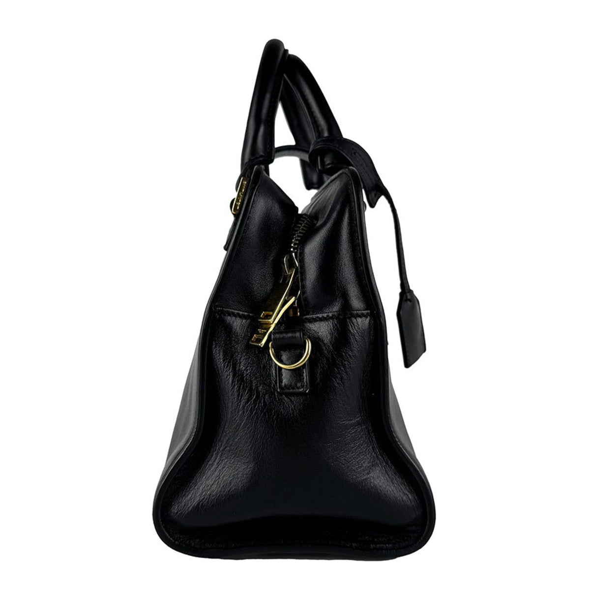 Saint Laurent Black Leather Handbag (Pre-Owned)