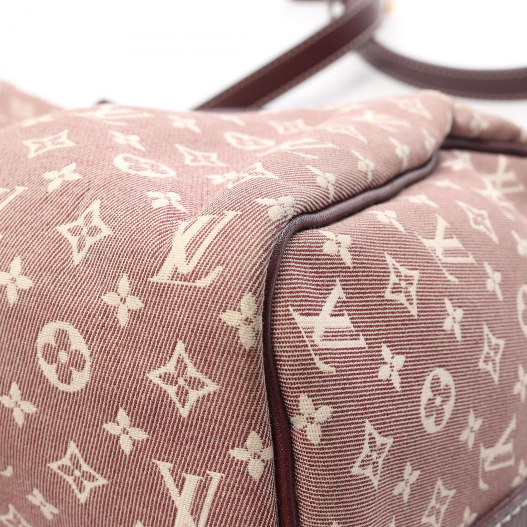 Louis Vuitton Bordeaux Ivory Sepia Monogram Idylle Monogram Mini Lin Handbag (Pre-Owned)