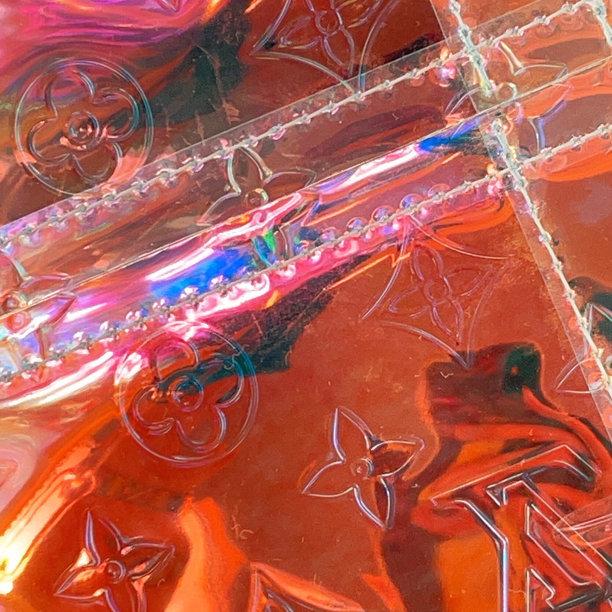 Louis Vuitton Monogram Clear Boston Bag (Pre-Owned)