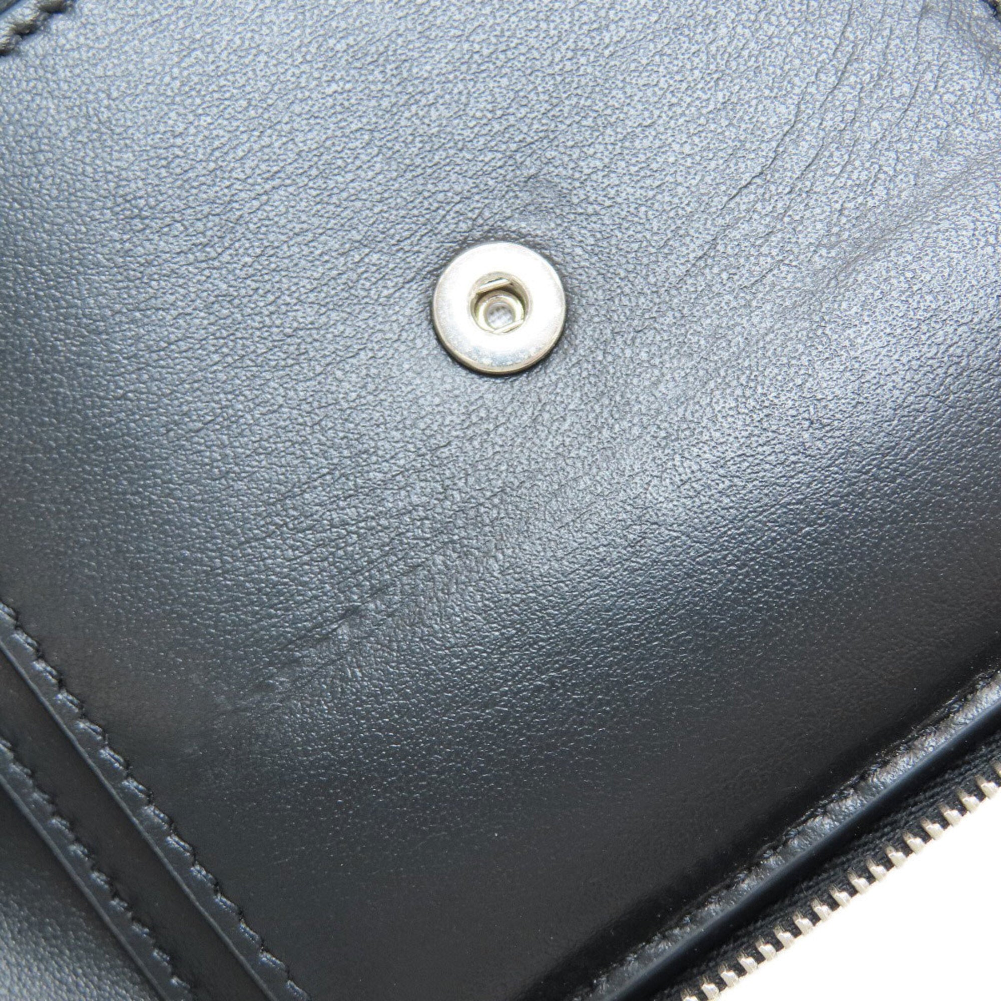 Celine Black Leather Wallet (Bi-Fold) (Pre-Owned)