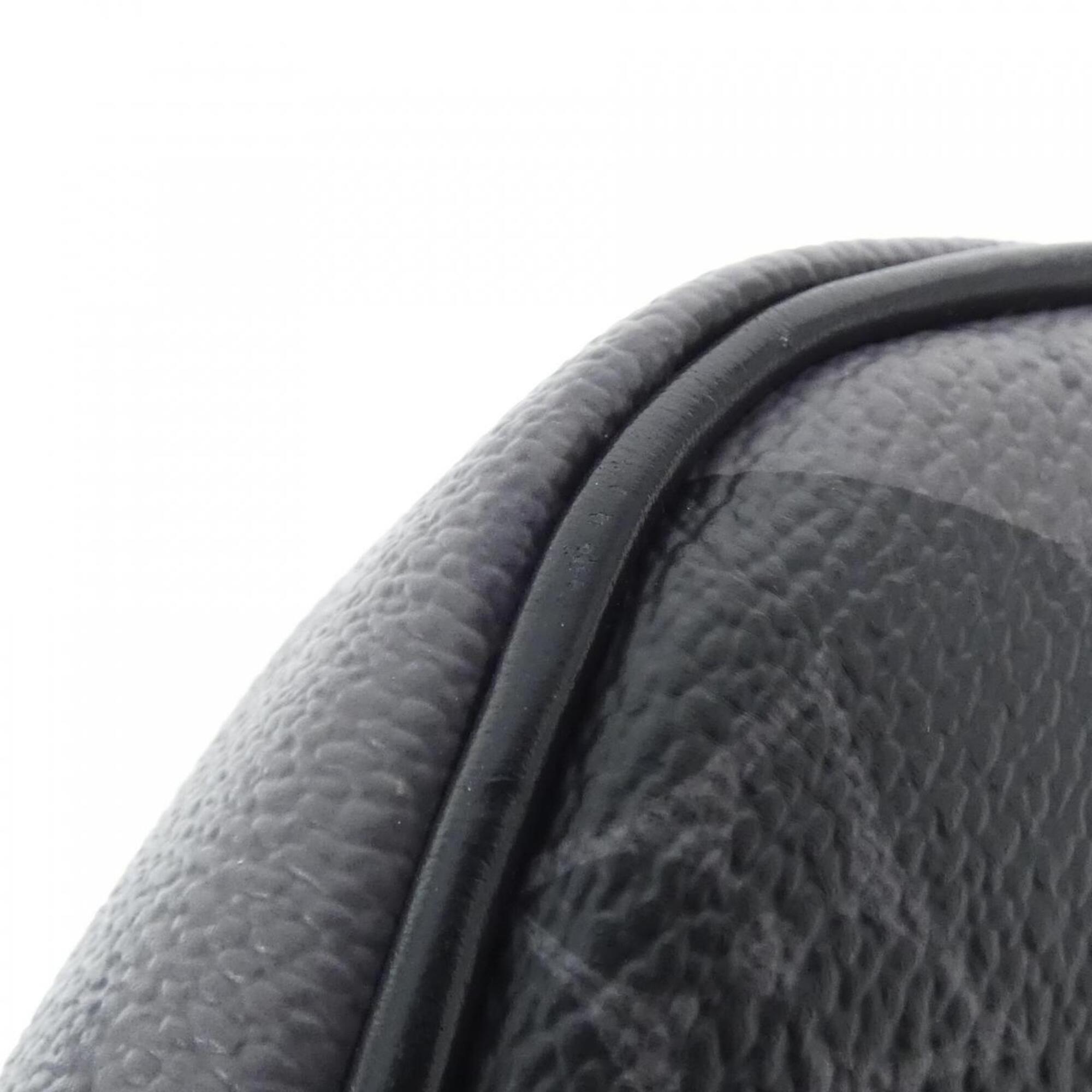 Louis Vuitton Black Monogram Coated Canvas Shoulder Bag (Pre-Owned)