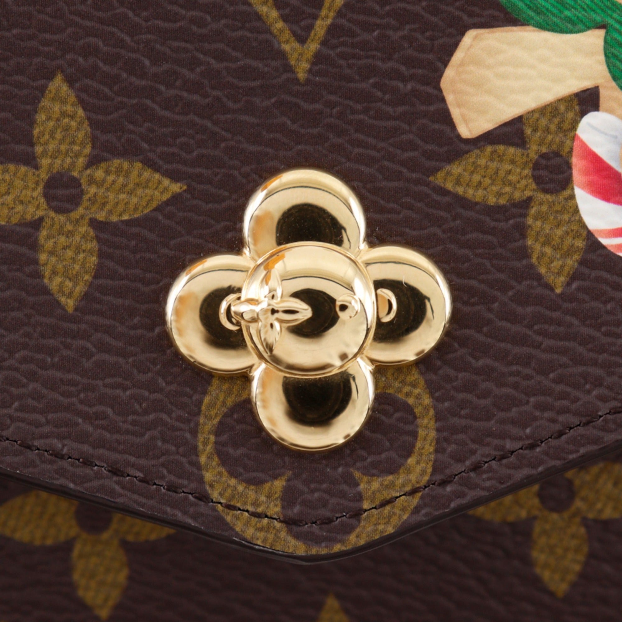 Louis Vuitton Monogram Brown Monogram Long Wallet (Bi-Fold) (Pre-Owned)