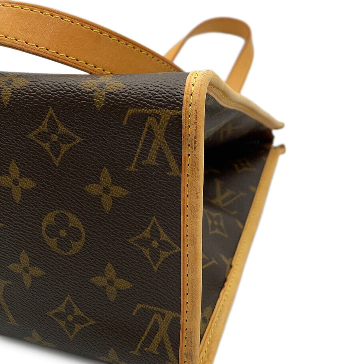 Louis Vuitton Brown Monogram Handbag Shoulder Bag Tote Bag (Pre-Owned)