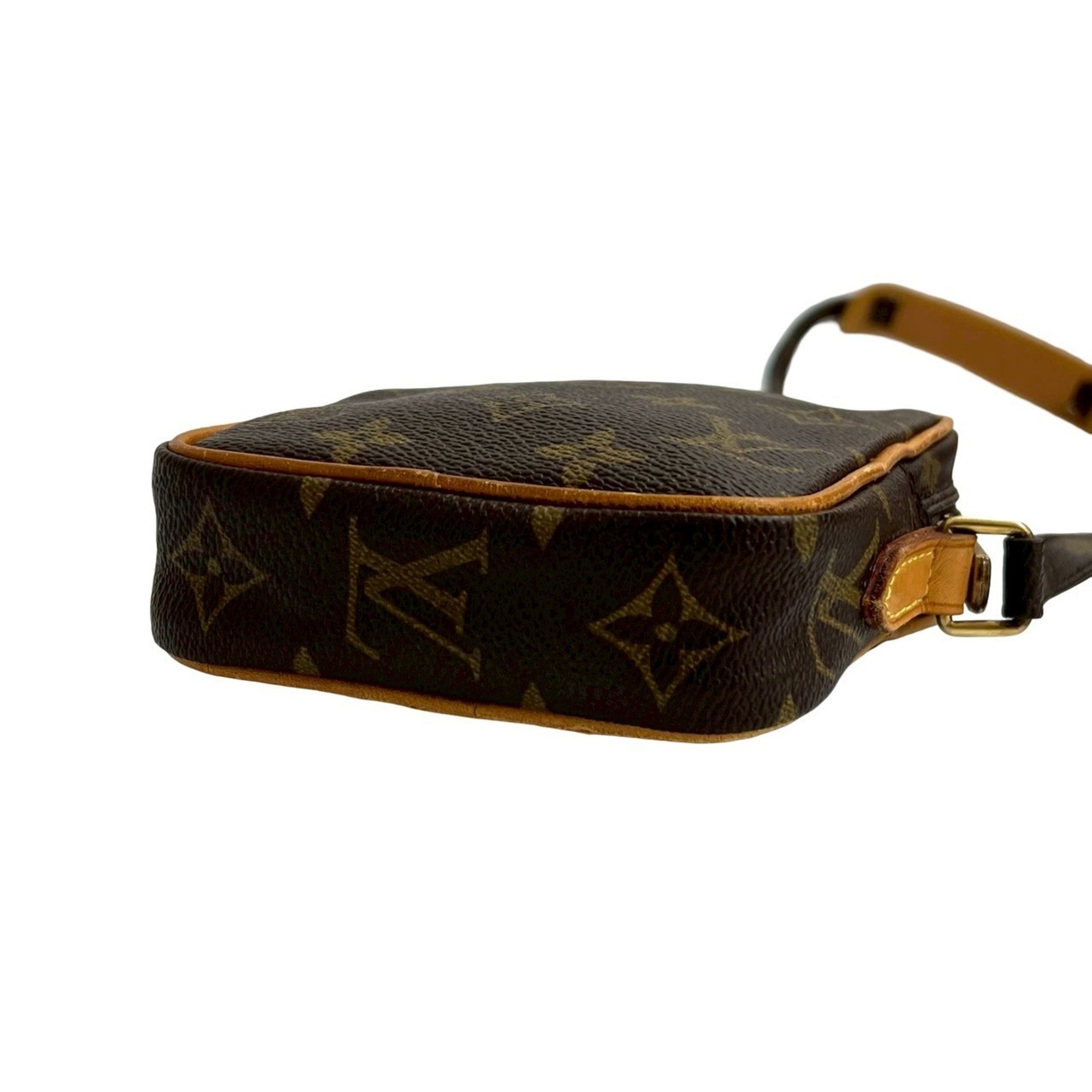 Louis Vuitton Brown Leather Pvc Pochette Shoulder Bag (Pre-Owned)