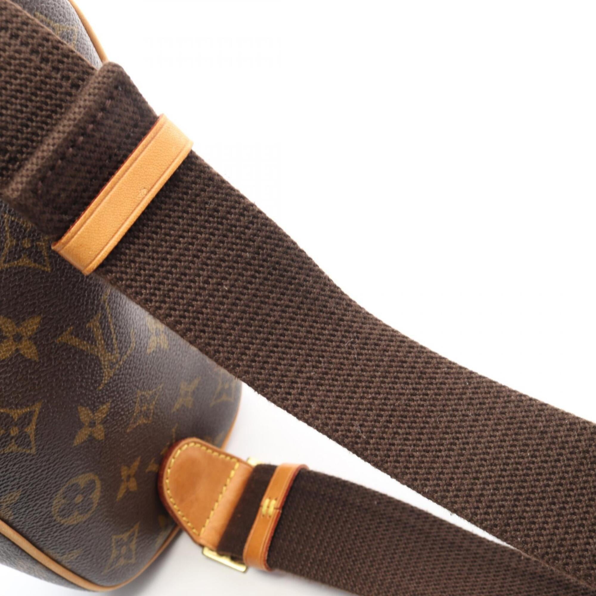 Louis Vuitton Brown Monogram Coated Canvas Leather Fanny Pack Sling Bag (Pre-Owned)