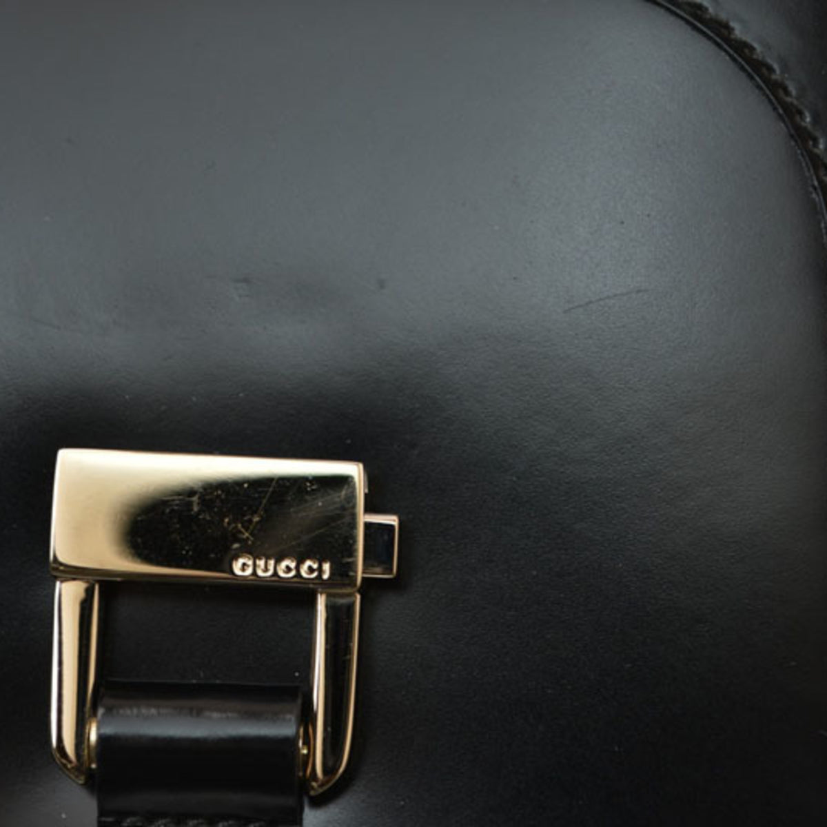 Gucci Black Leather Wallet (Bi-Fold) (Pre-Owned)