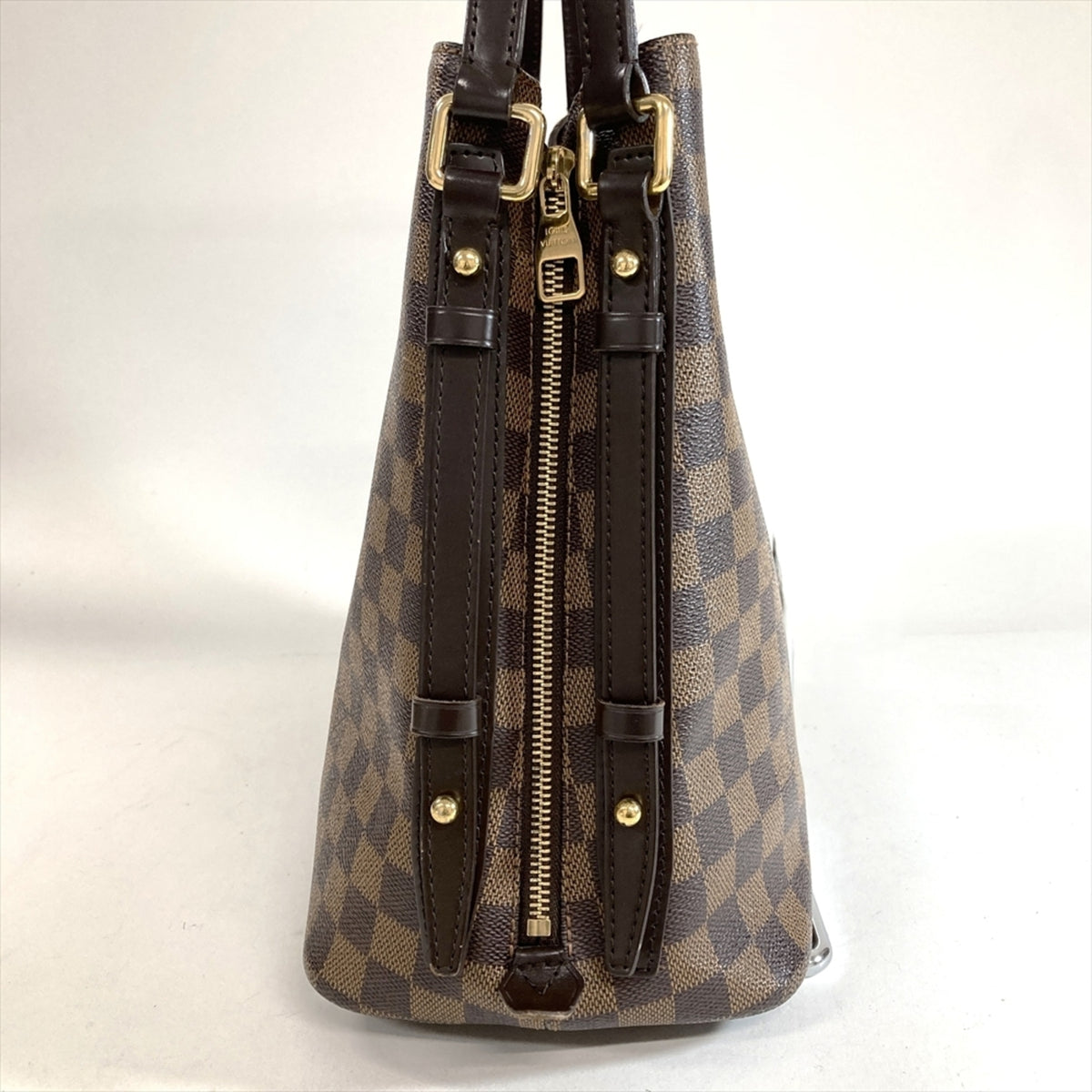 Louis Vuitton Brown Damier Canvas Shoulder Bag Tote Bag (Pre-Owned)