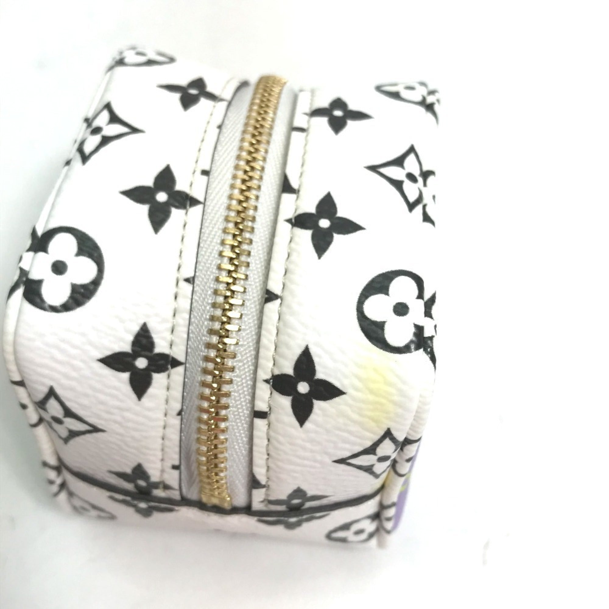 Louis Vuitton Monogram Monogram Pink Yellow Monogram Pouch (Pre-Owned)