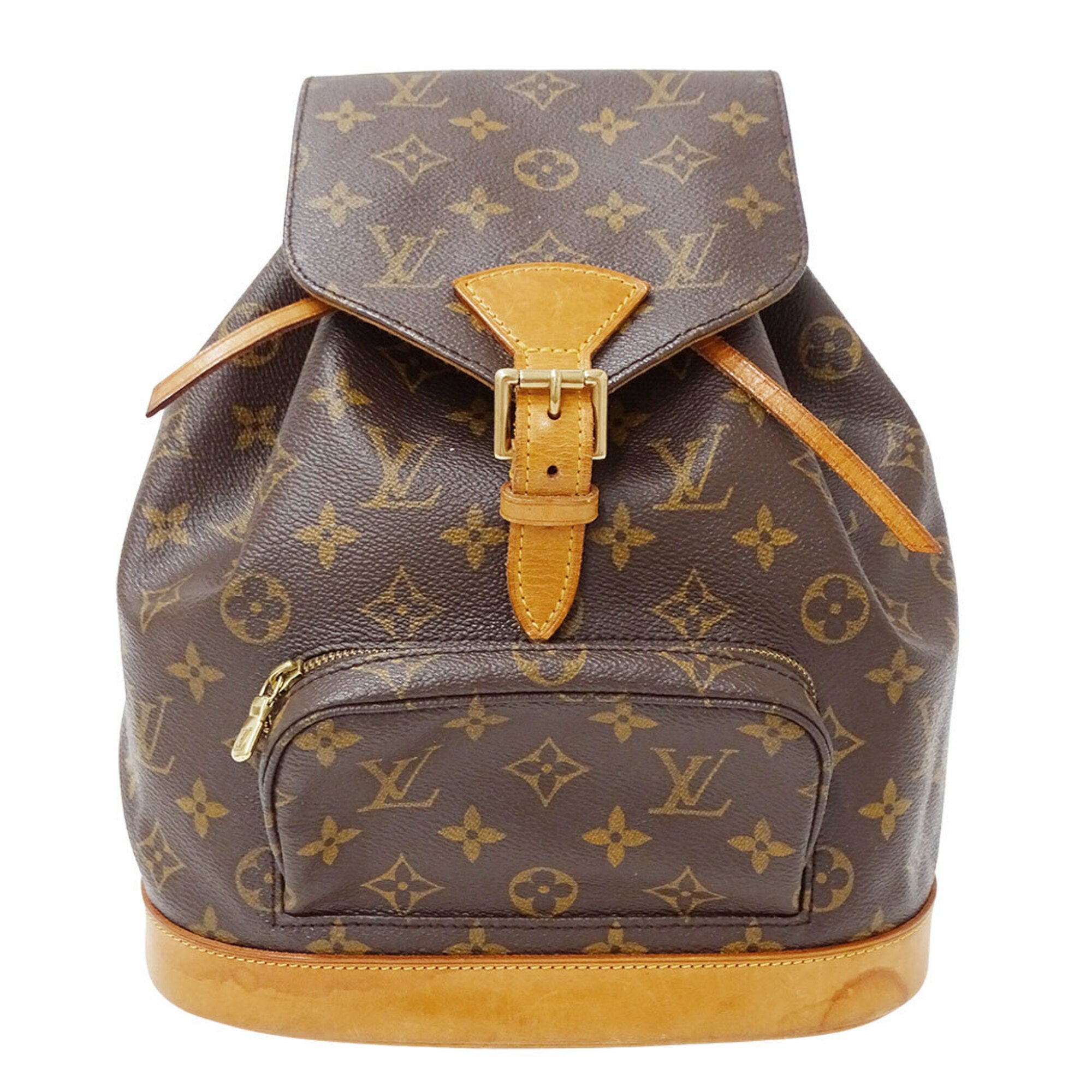 Louis Vuitton Brown Galle Monogram Monogram Handbag (Pre-Owned)