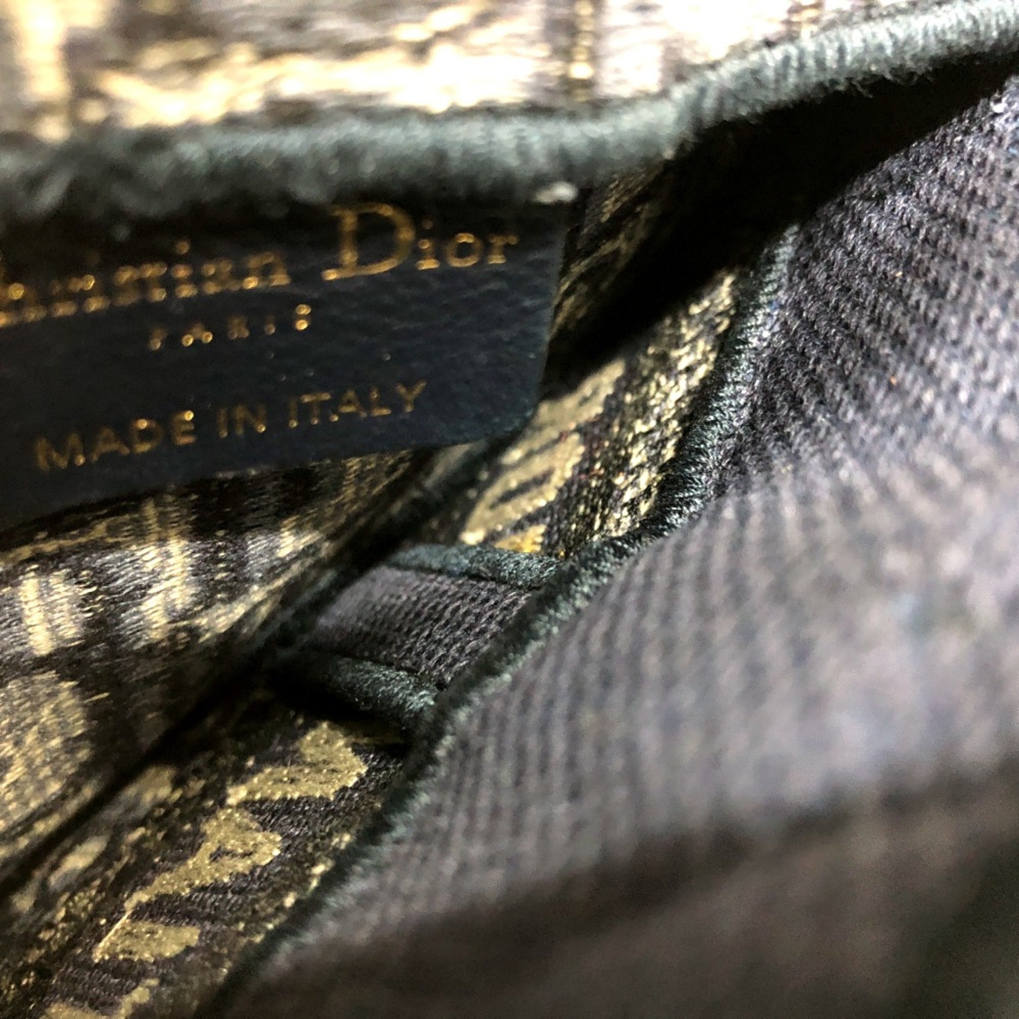 Christian Dior Navy Other Other (Pre-Owned)