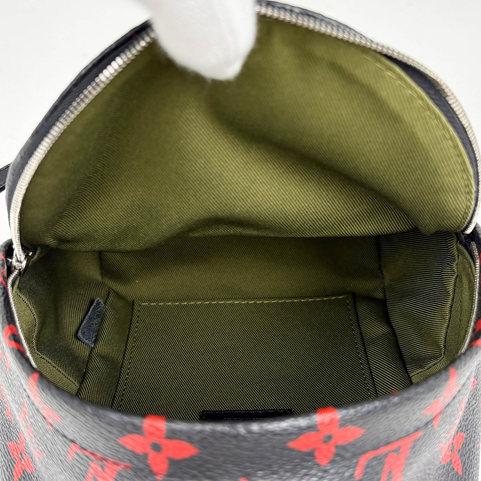 Louis Vuitton Black Monogram Backpack (Pre-Owned)