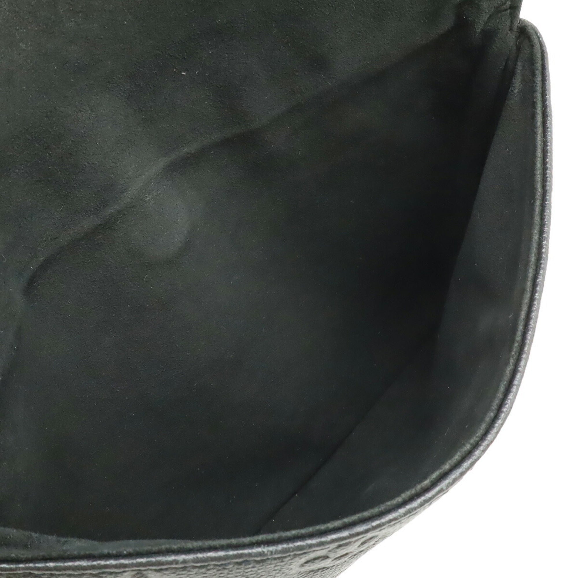 Louis Vuitton Monogram Empreinte Black Noir Monogram Empreinte Shoulder Bag (Pre-Owned)