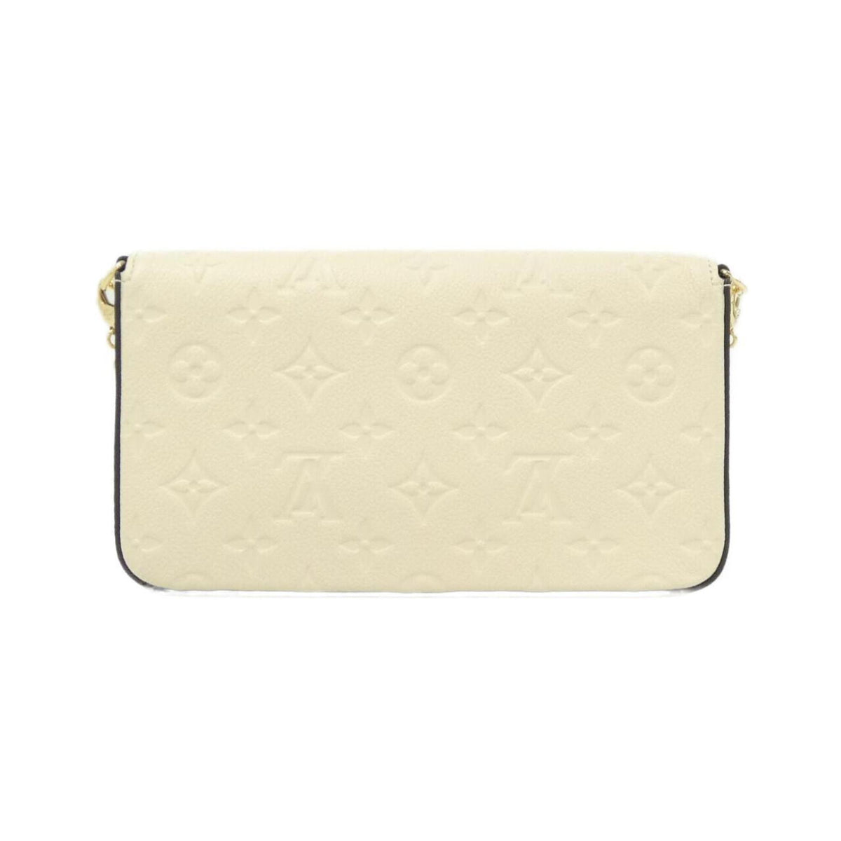 Louis Vuitton Blanc Leather Pochette Pouch Shoulder Bag (Pre-Owned)