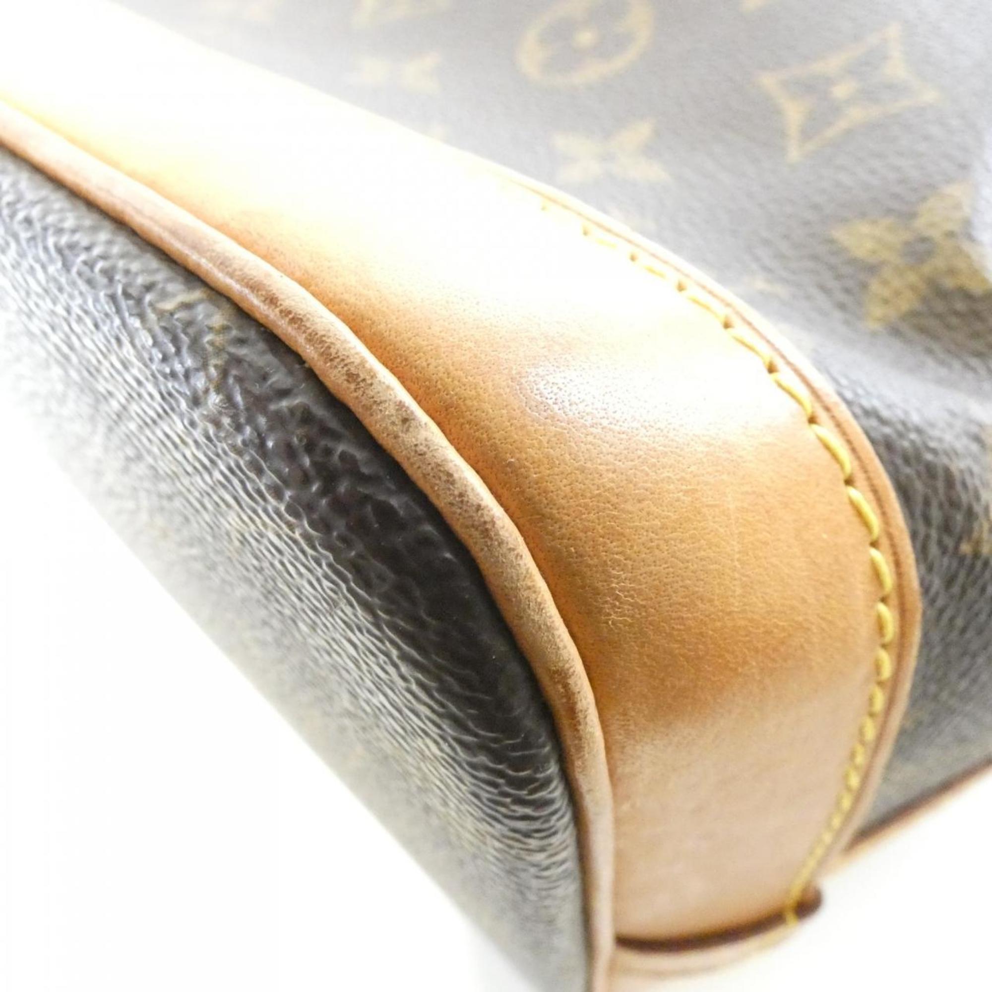 Louis Vuitton Monogram Marron Coated Canvas Shoulder Bag (Pre-Owned)