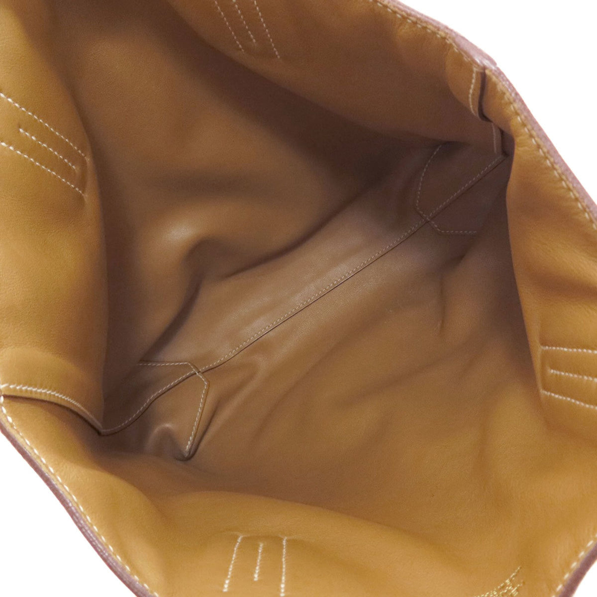 Hermes Brown Swift Leather Tote Bag (Pre-Owned)
