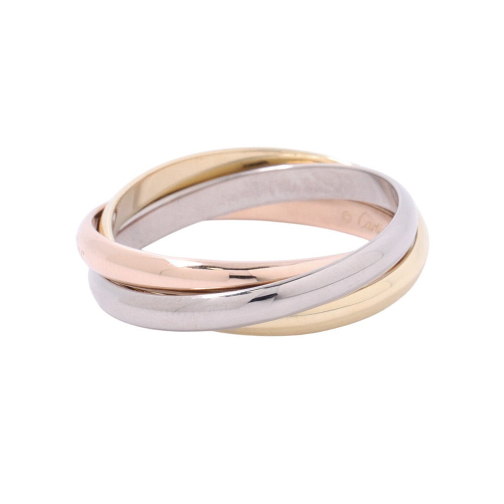 Cartier Yellow Gold (18K) Pink Gold (18K) White Gold (18K) Band Ring (Pre-Owned)