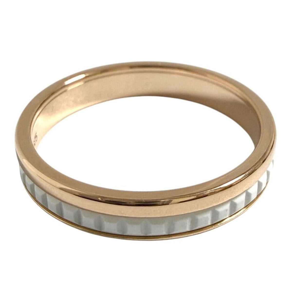 Boucheron Pink Gold (18K) Ceramic Band Ring (Pre-Owned)