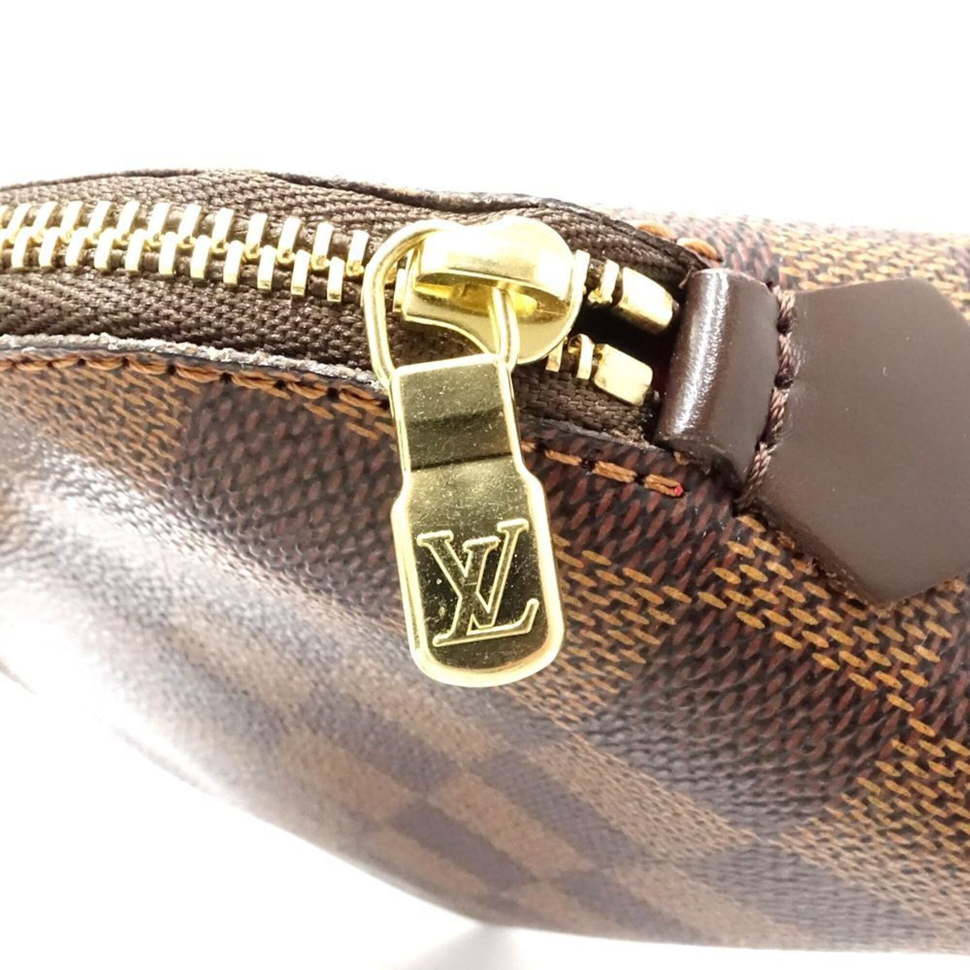 Louis Vuitton Damier Ebene Damier Canvas Pouch (Pre-Owned)