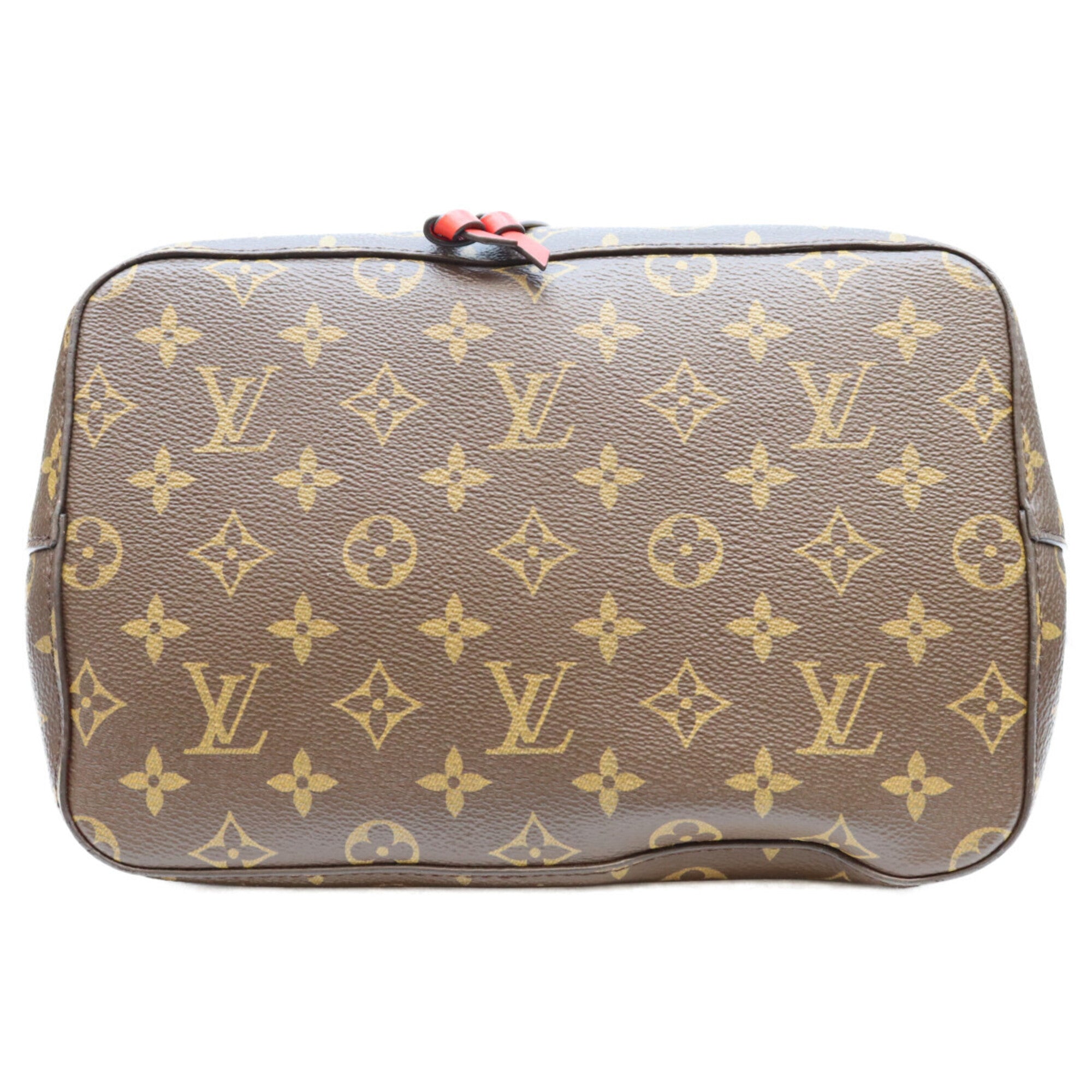 Louis Vuitton Coquelicots Red Color Monogram Shoulder Bag (Pre-Owned)