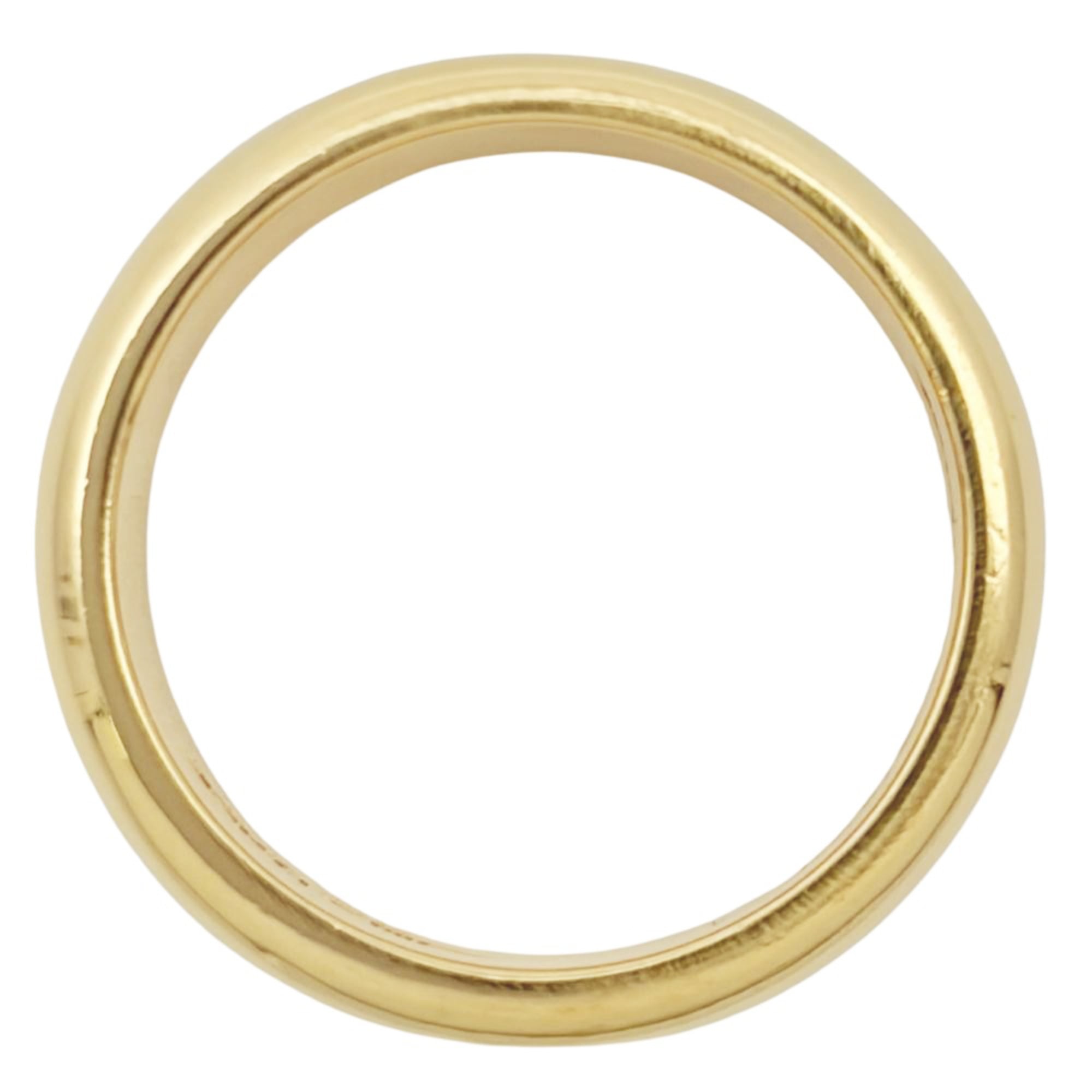 Tiffany Atlas Yellow Gold (18K) Band Ring (Pre-Owned)