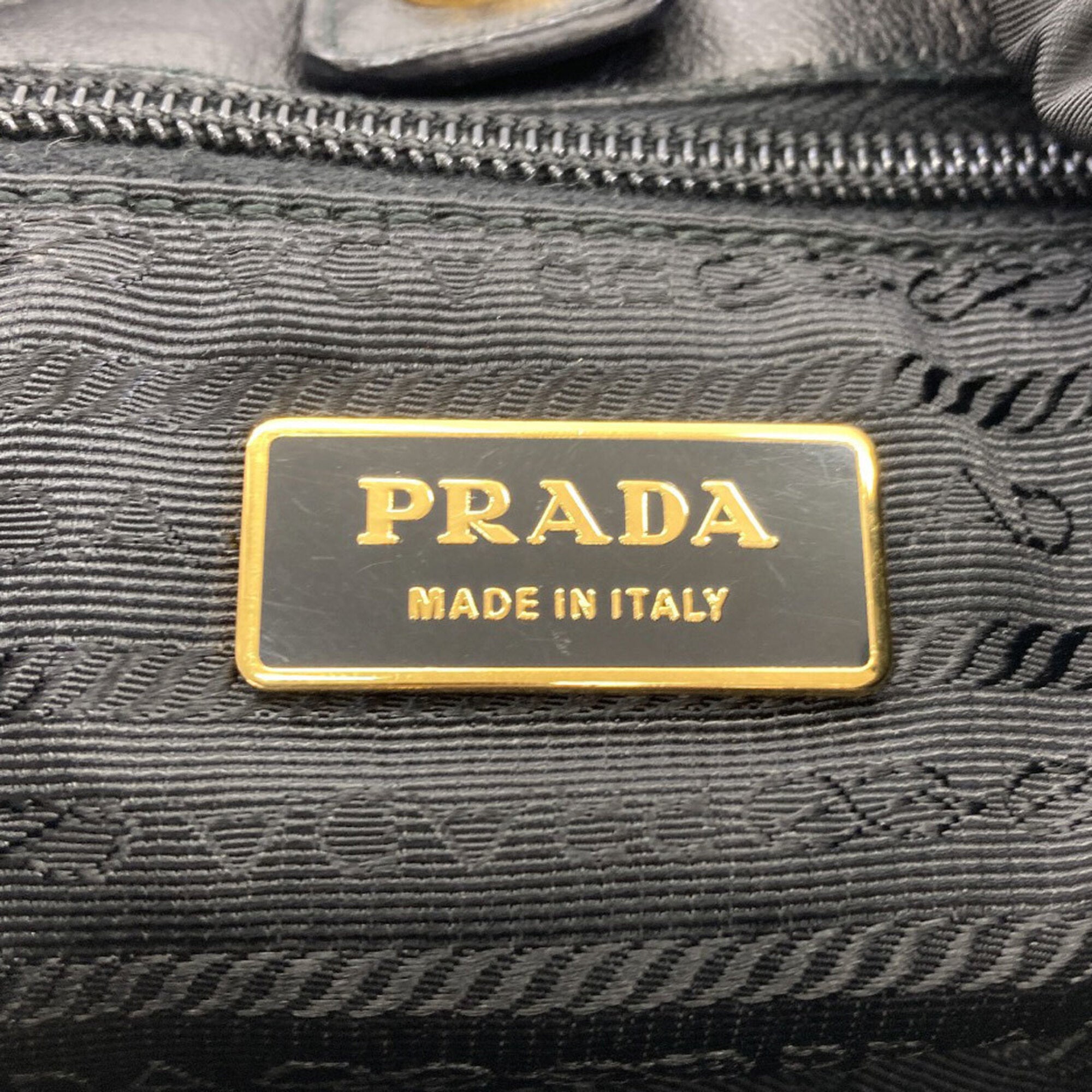 Prada Black Nylon Handbag (Pre-Owned)