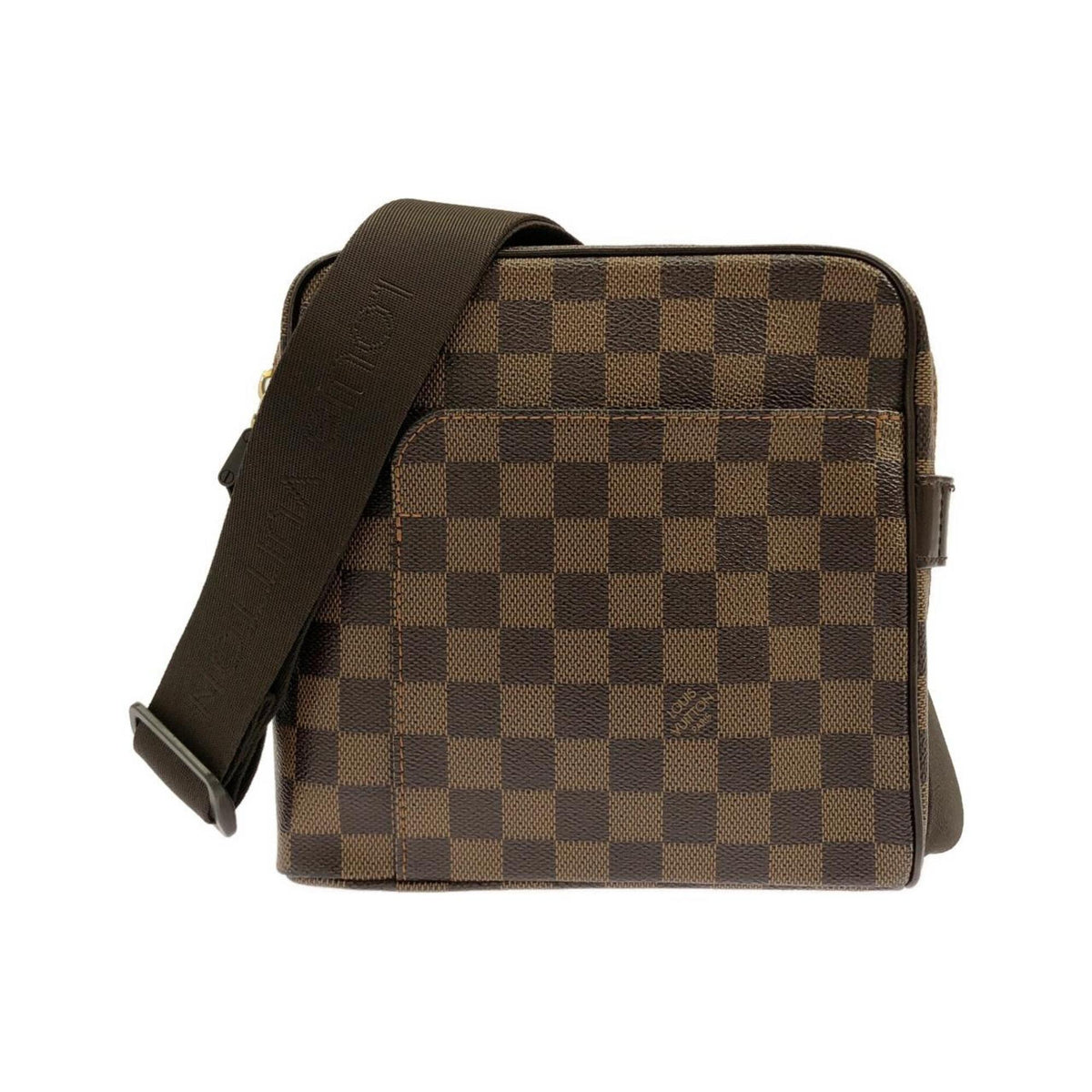 Louis Vuitton Ebene Coated Canvas Shoulder Bag (Pre-Owned)