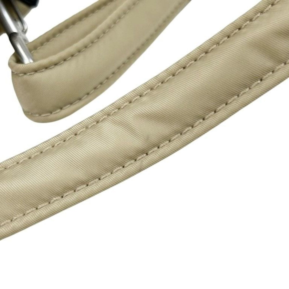 Burberry Beige Black Nylon Crossbody Bag Shoulder Bag (Pre-Owned)