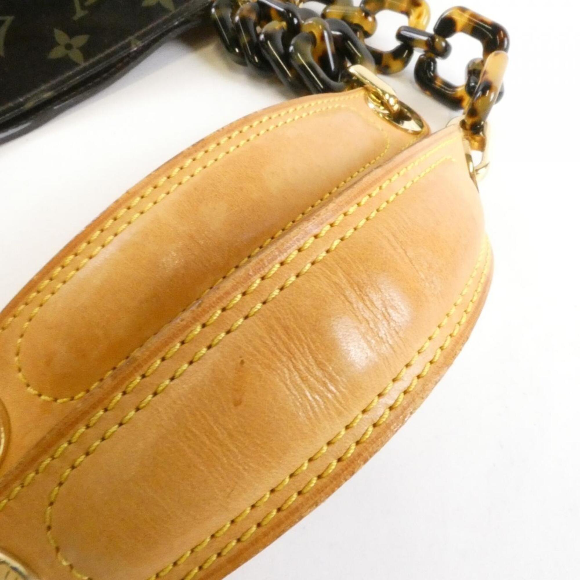 Louis Vuitton Brown Pvc Plastic Handbag (Pre-Owned)