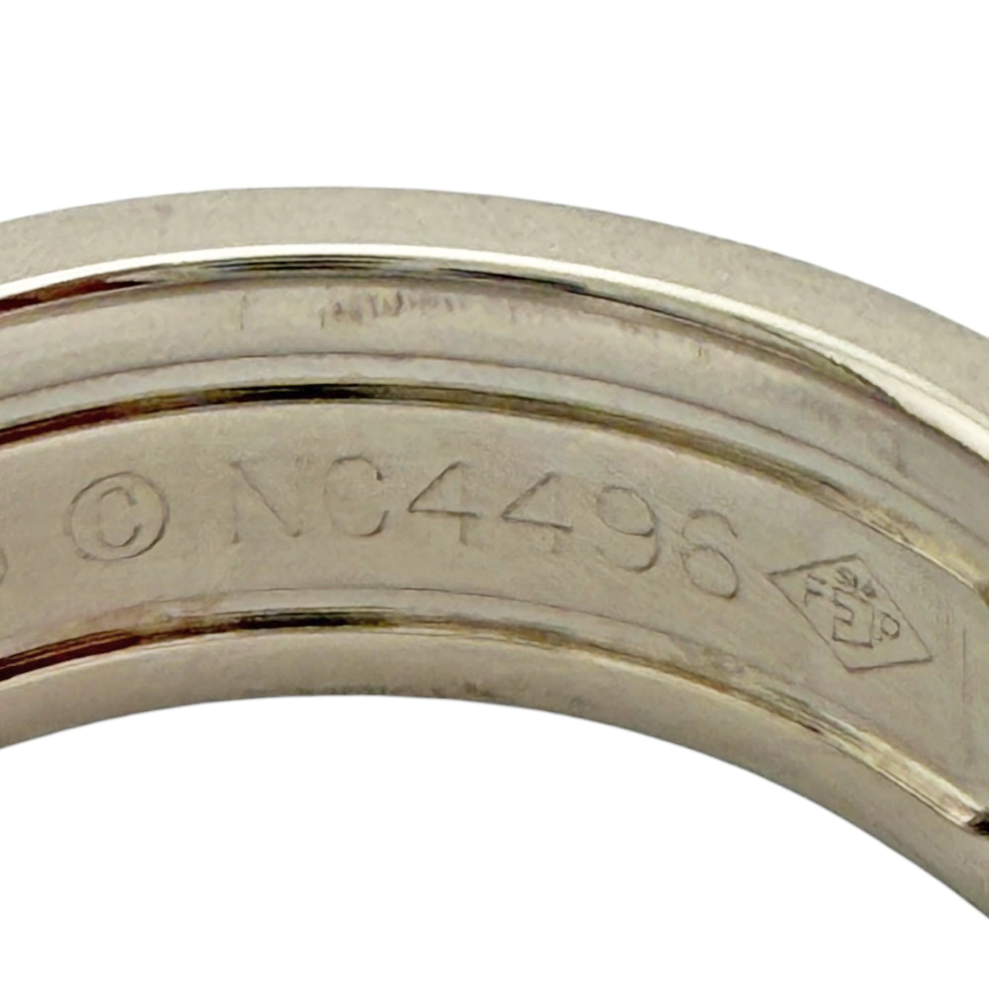 Cartier Silver White Gold (18K) Band Ring (Pre-Owned)