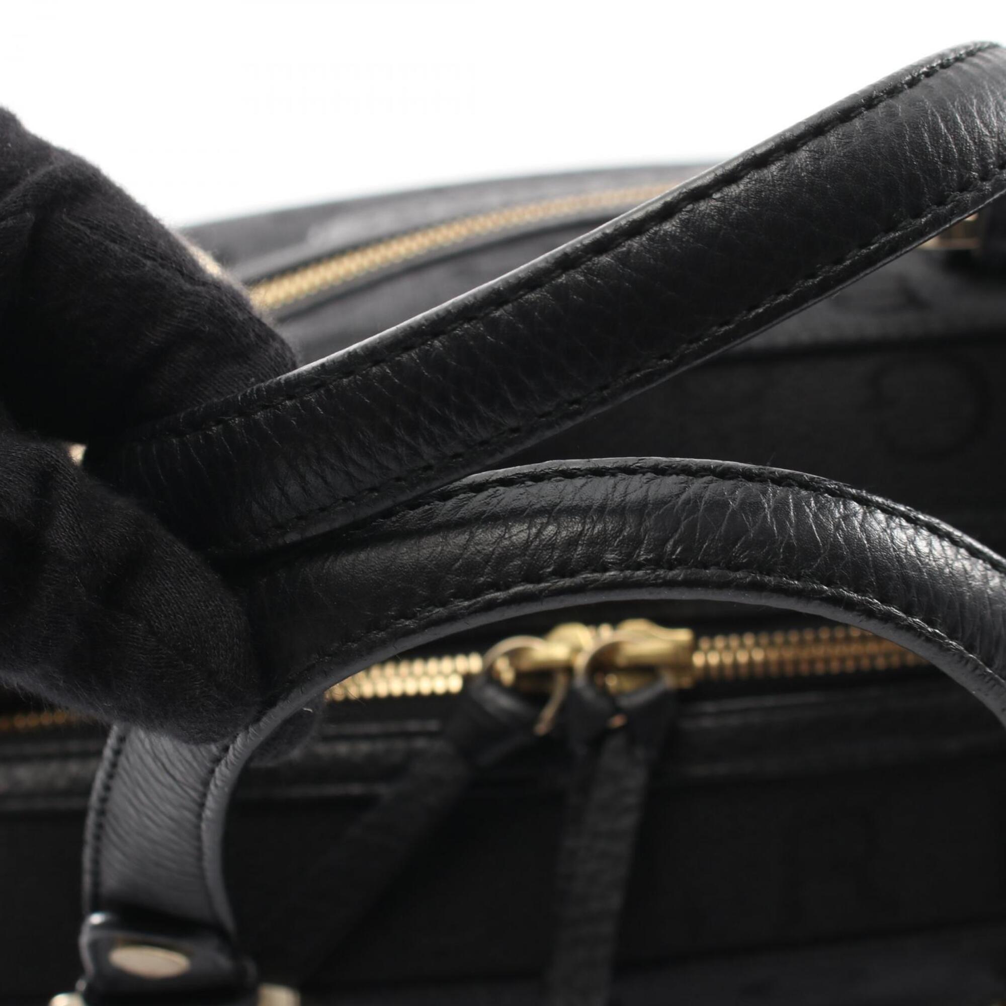 Bvlgari Black Canvas Handbag (Pre-Owned)
