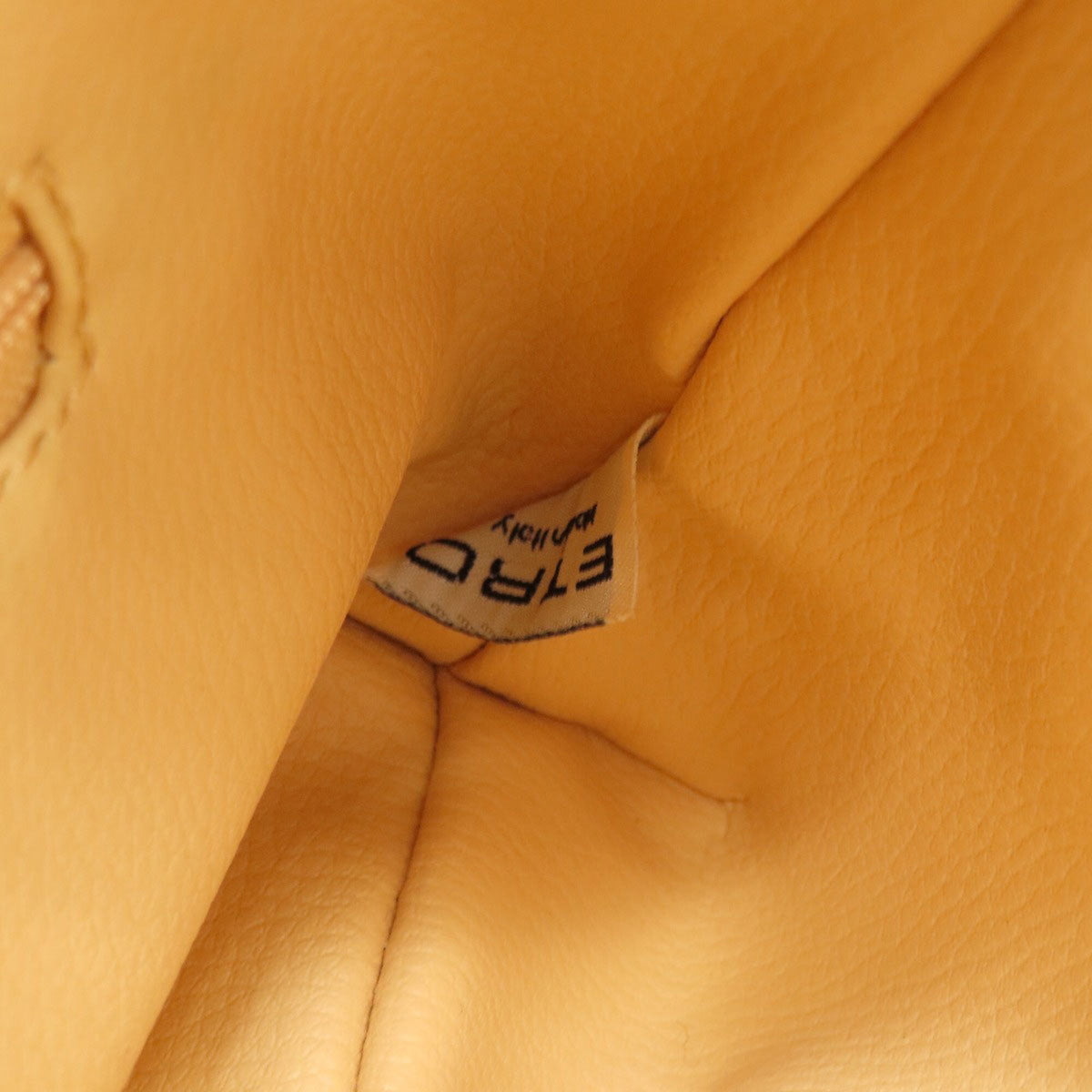 Etro Brown Orange Nylon Shoulder Bag (Pre-Owned)