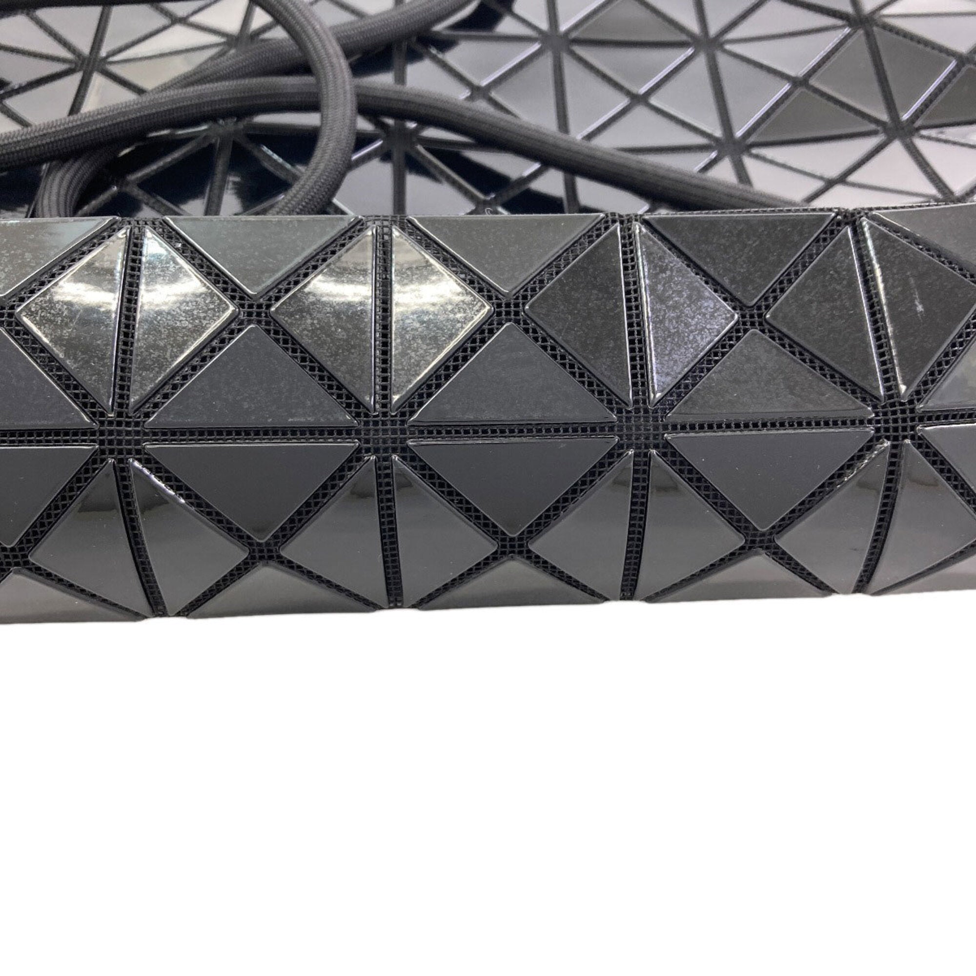 Issey Miyake Black Pvc Backpack (Pre-Owned)