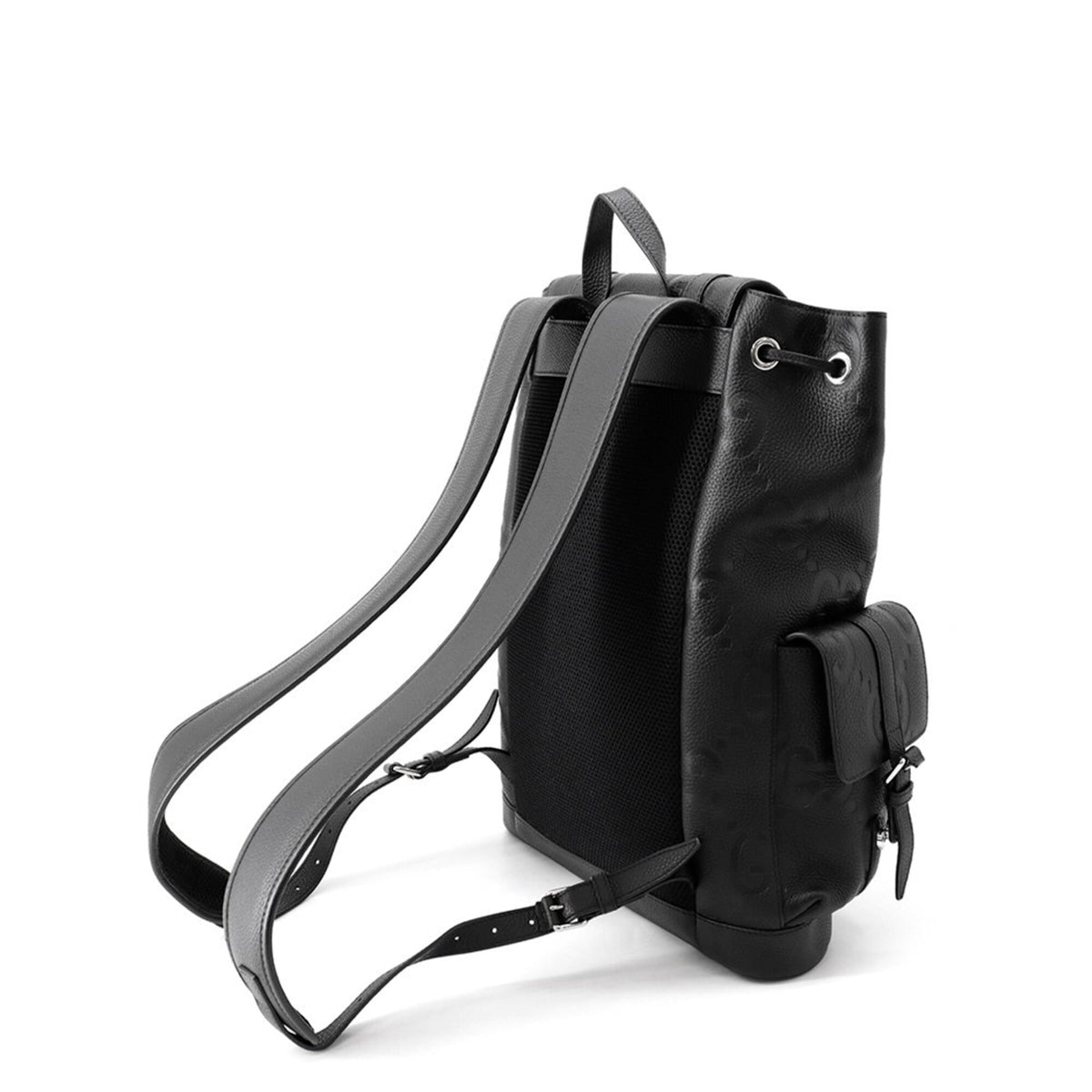 Gucci Black Leather Backpack (Pre-Owned)