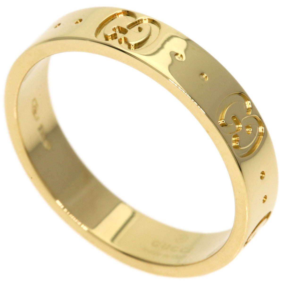 Gucci Yellow Gold (18K) Band Ring (Pre-Owned)