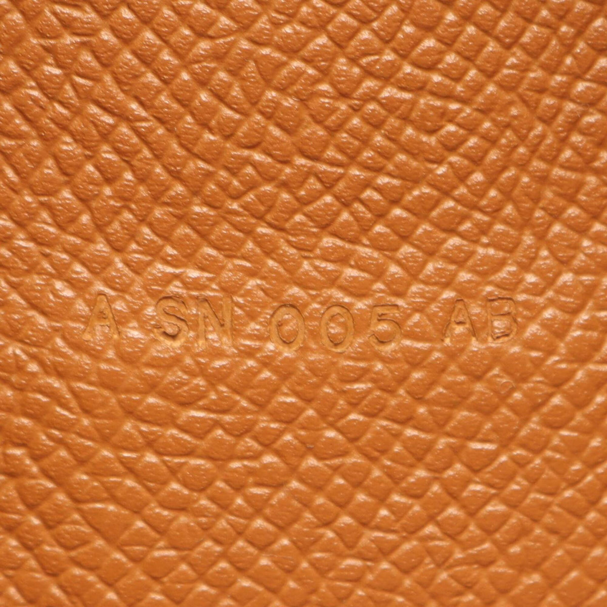 Hermes Brown Epsom Leather Long Wallet (Bi-Fold) (Pre-Owned)