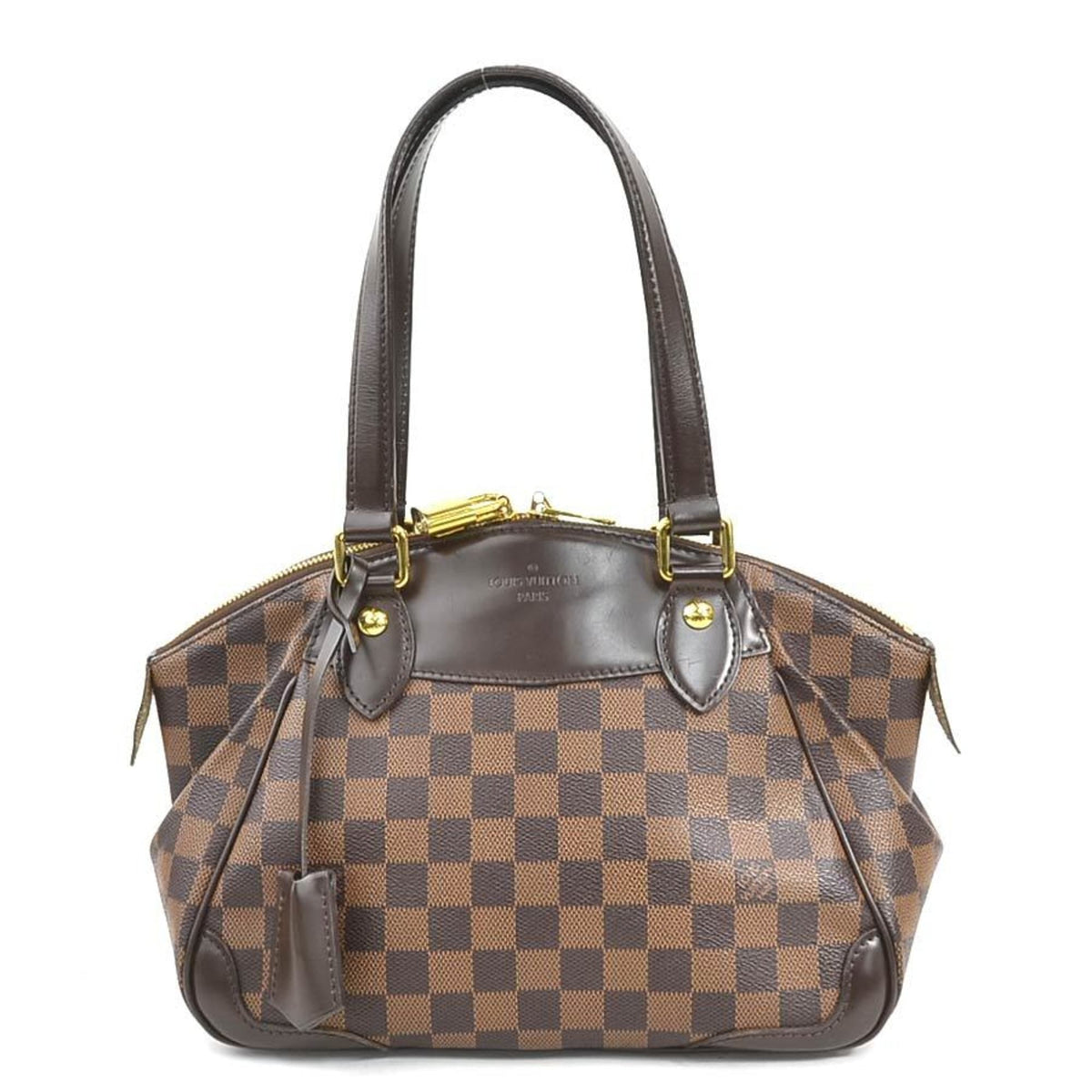 Louis Vuitton Brown Damier Canvas Damier Canvas Handbag (Pre-Owned)