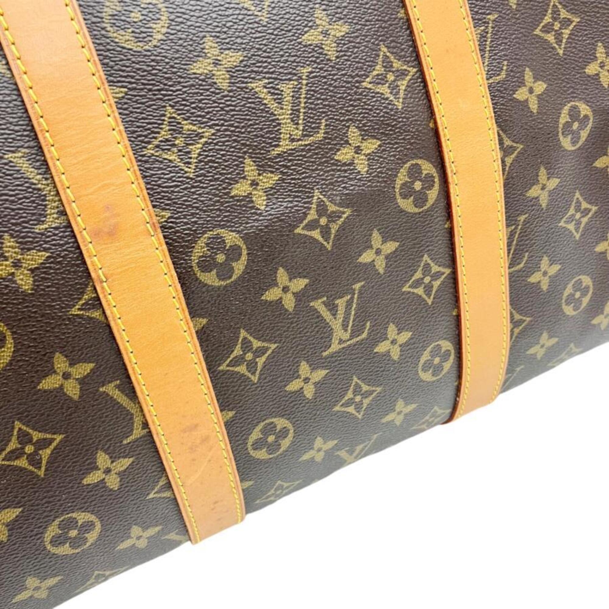 Louis Vuitton Monogram Brown Monogram Boston Bag Shoulder Bag (Pre-Owned)