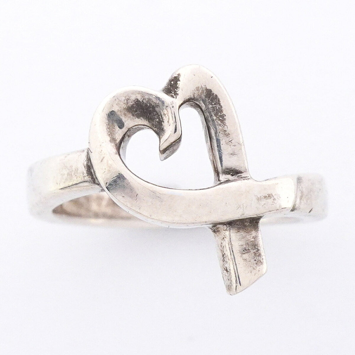 Tiffany Silver 925 Band Ring (Pre-Owned)