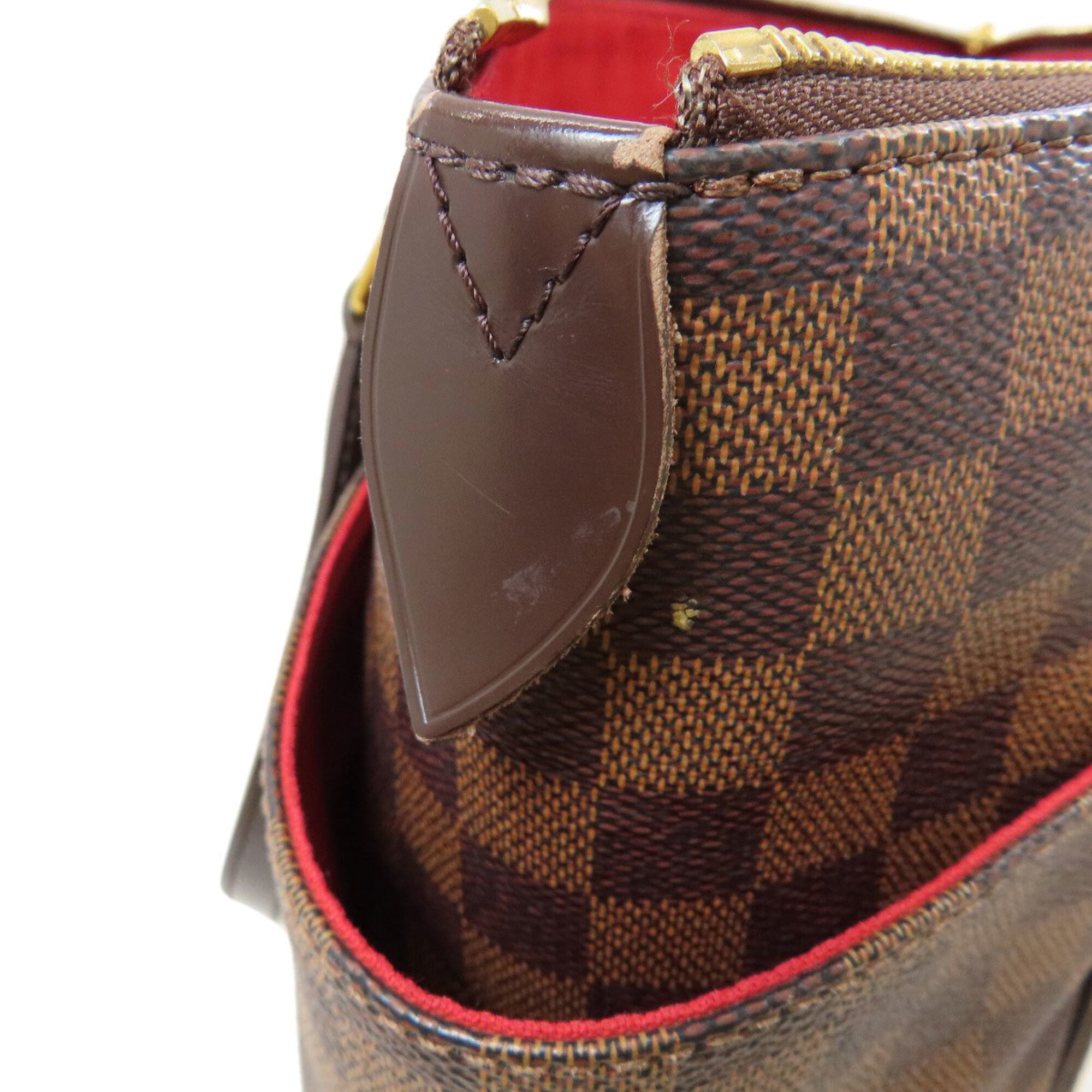 Louis Vuitton Damier Canvas Ebene Damier Canvas Handbag (Pre-Owned)