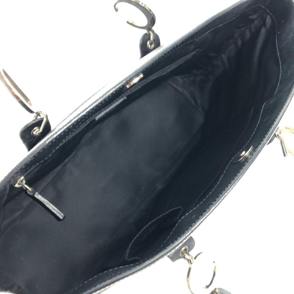 Christian Dior Black Canvas Handbag (Pre-Owned)