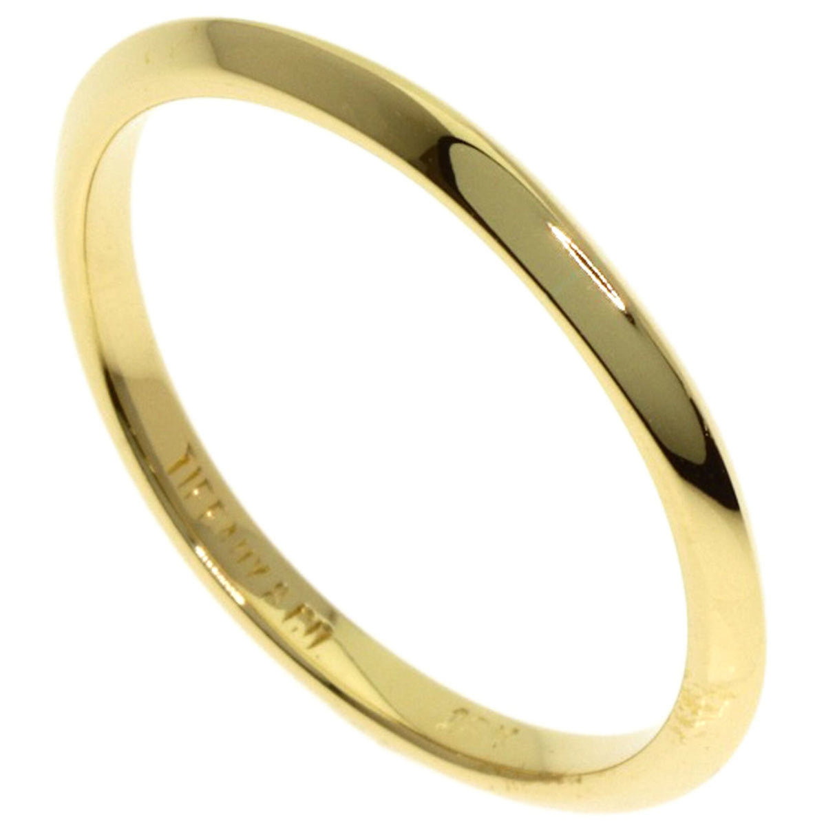 Tiffany Yellow Gold (18K) Band Ring (Pre-Owned)