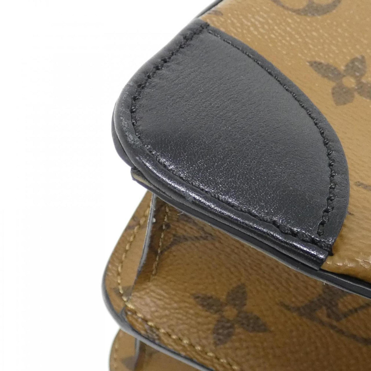 Louis Vuitton Brown Coated Canvas Handbag (Pre-Owned)