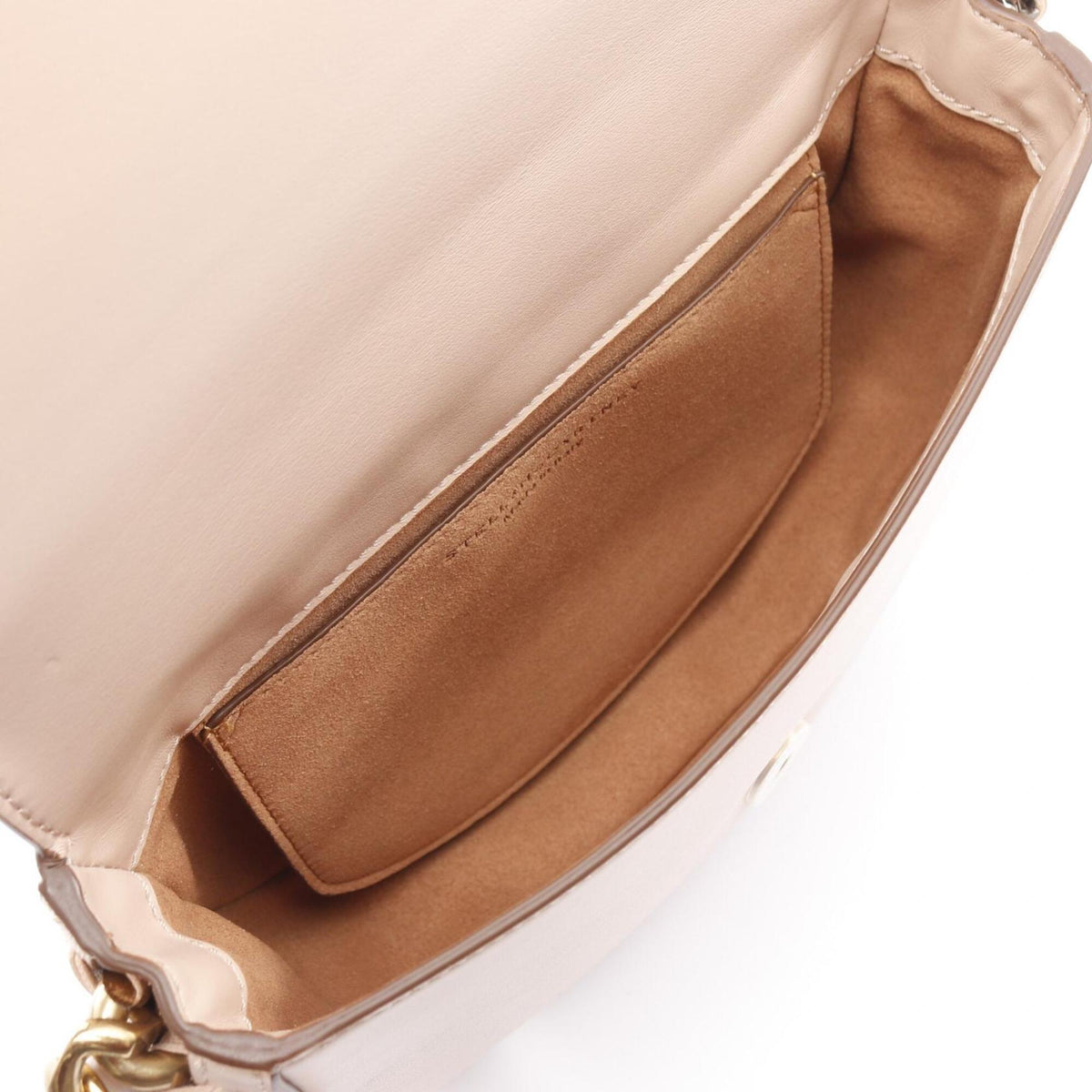 Stella Mccartney Pink Faux Leather Handbag Shoulder Bag (Pre-Owned)