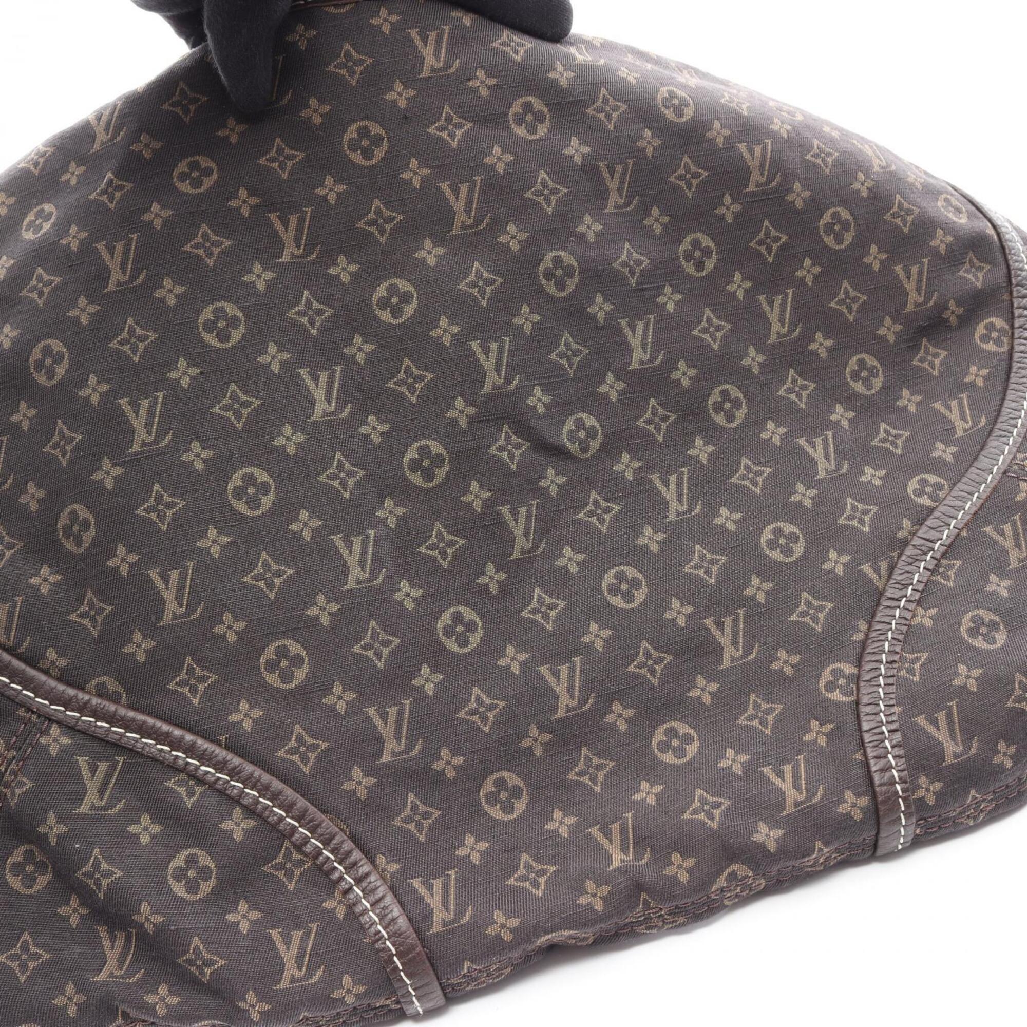 Louis Vuitton Monogram Mini Lin Brown Ebene Monogram Mini Lin Shoulder Bag (Pre-Owned)