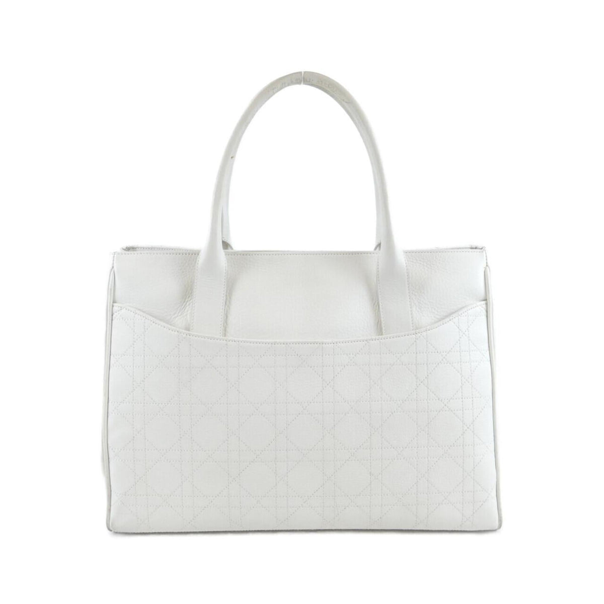Christian Dior White Leather Handbag (Pre-Owned)