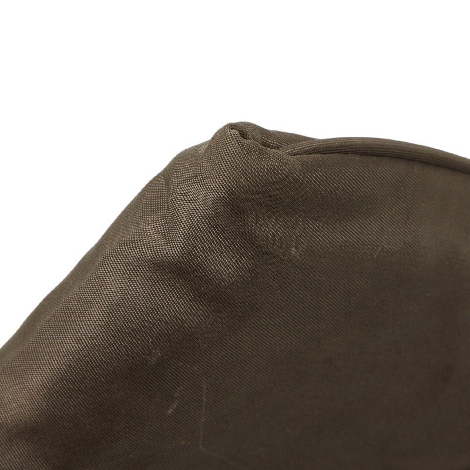 Prada Brown Nylon Leather Shoulder Bag (Pre-Owned)