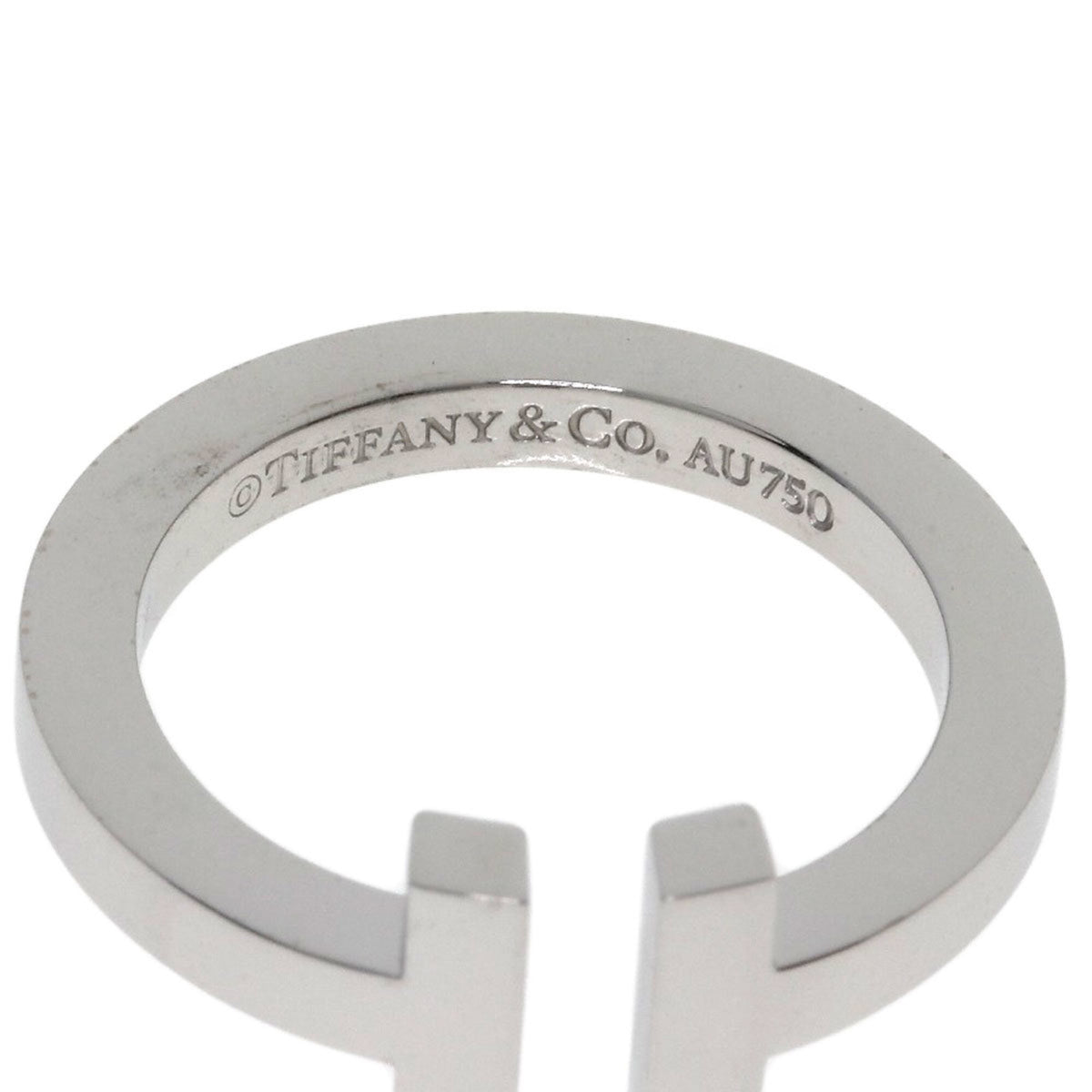 Tiffany White Gold White Gold (18K) Band Ring (Pre-Owned)