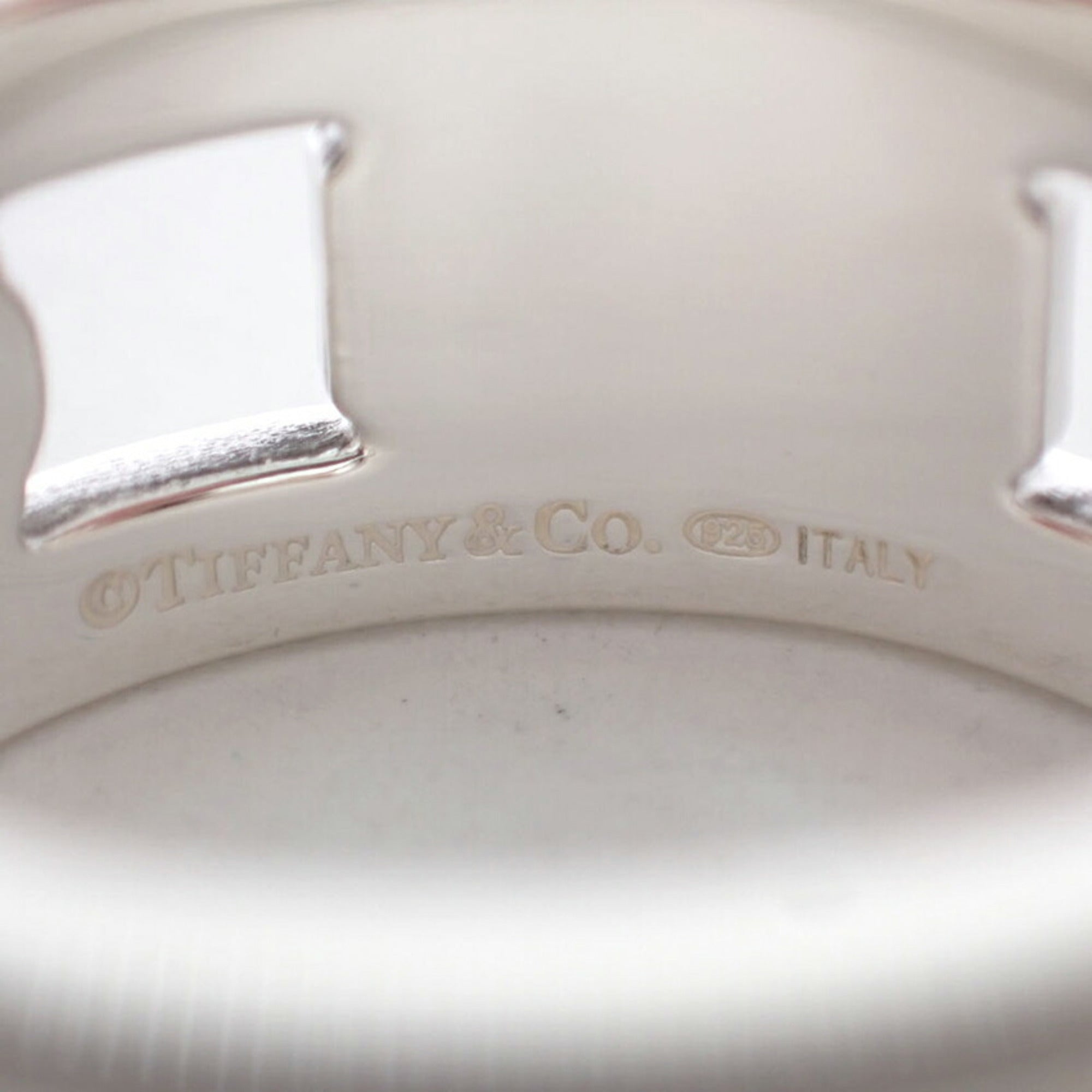 Tiffany Sterling Silver 925 Band Ring (Pre-Owned)