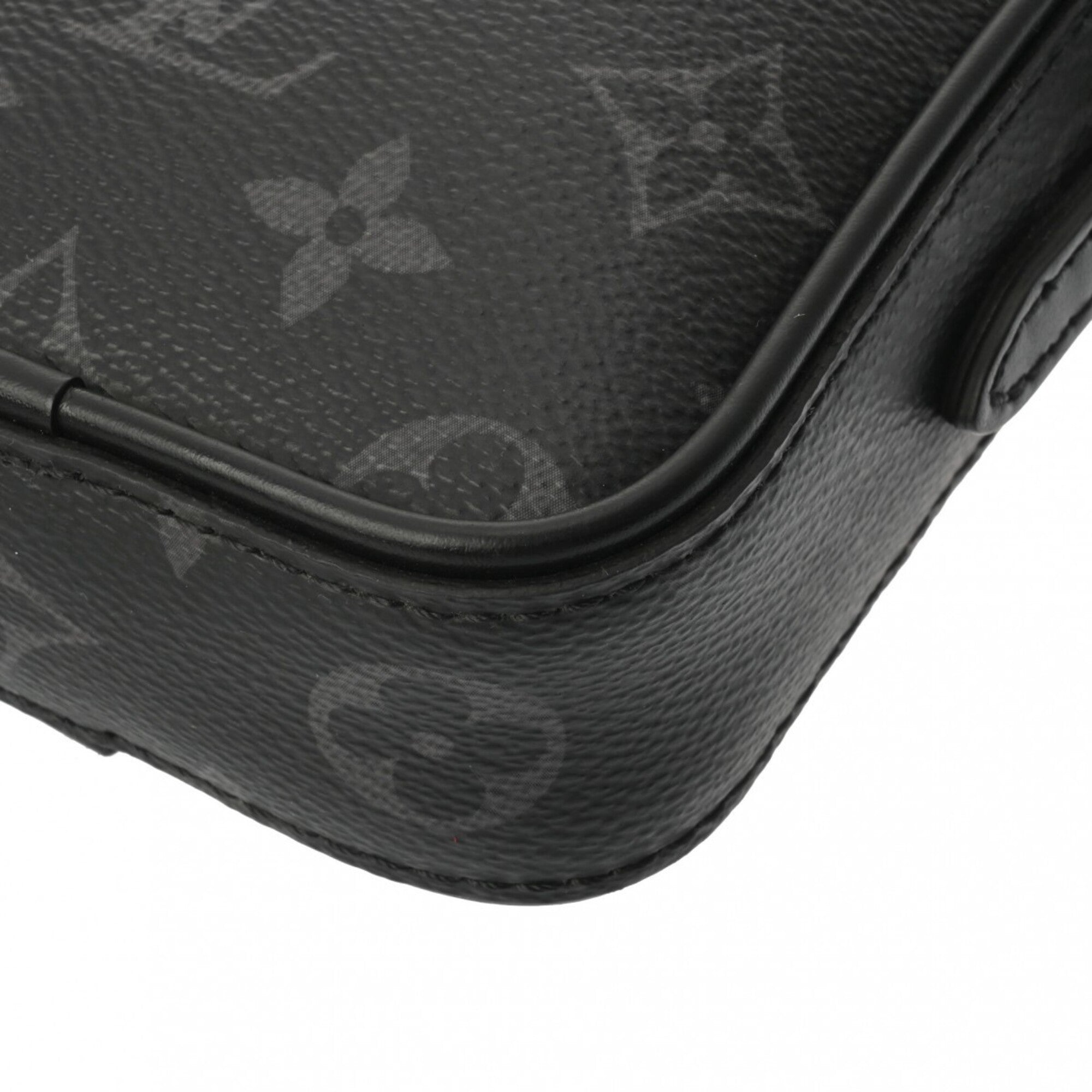 Louis Vuitton Black Monogram Eclipse Canvas Shoulder Bag (Pre-Owned)