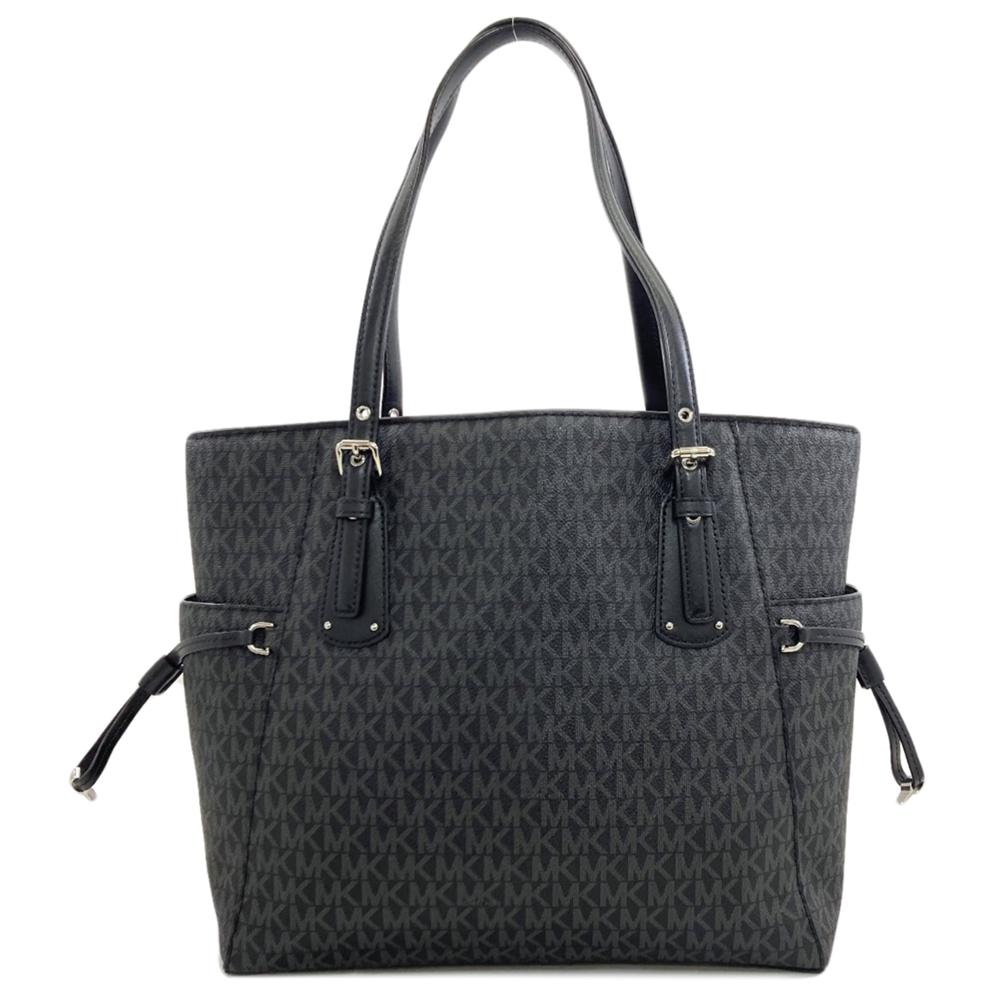 Michael Kors Black Pvc Tote Bag (Pre-Owned)